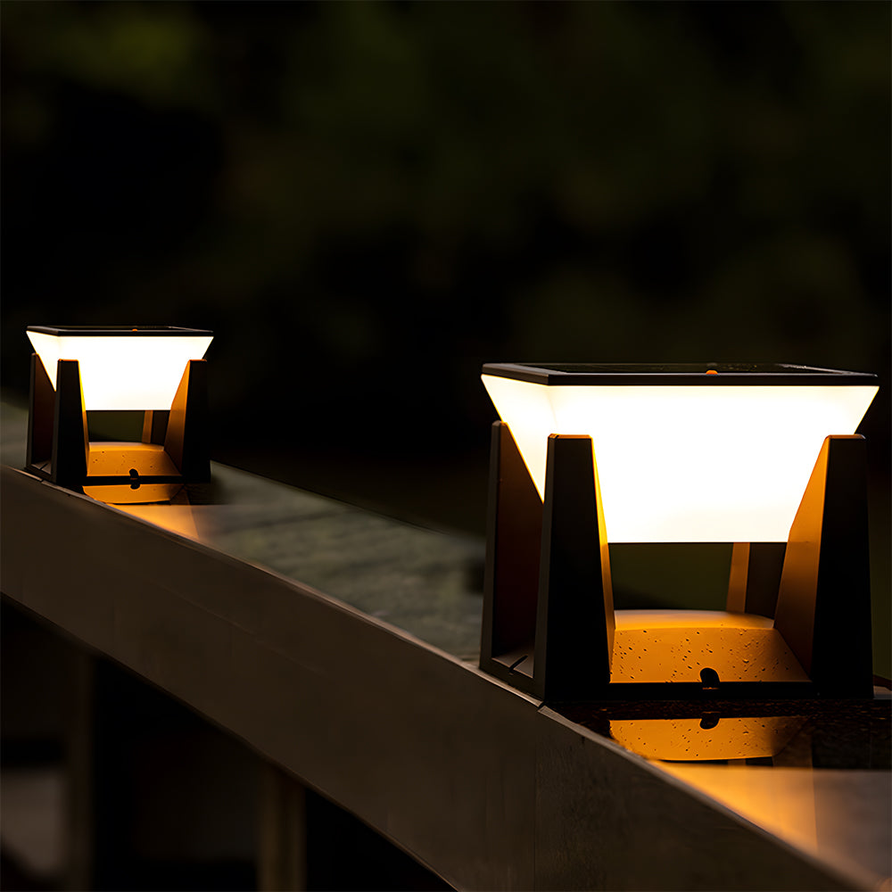 Venzaro Solar Outdoor Light Pilar