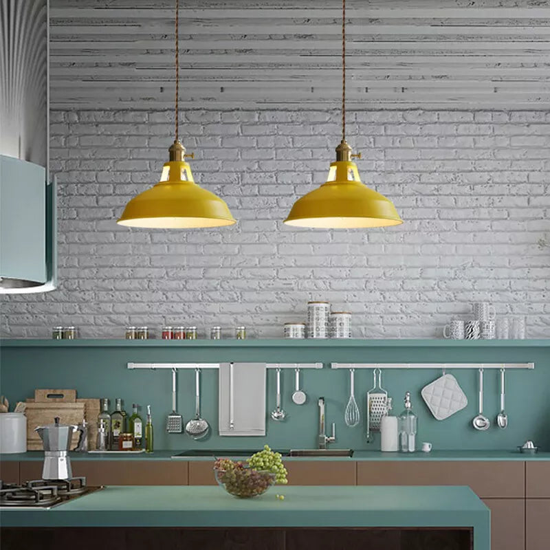Cone Colorful Pendant Light