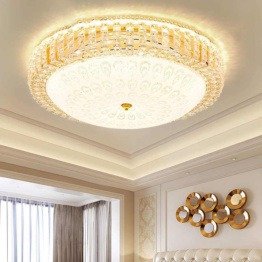 Melonero Crystal Ceiling Light