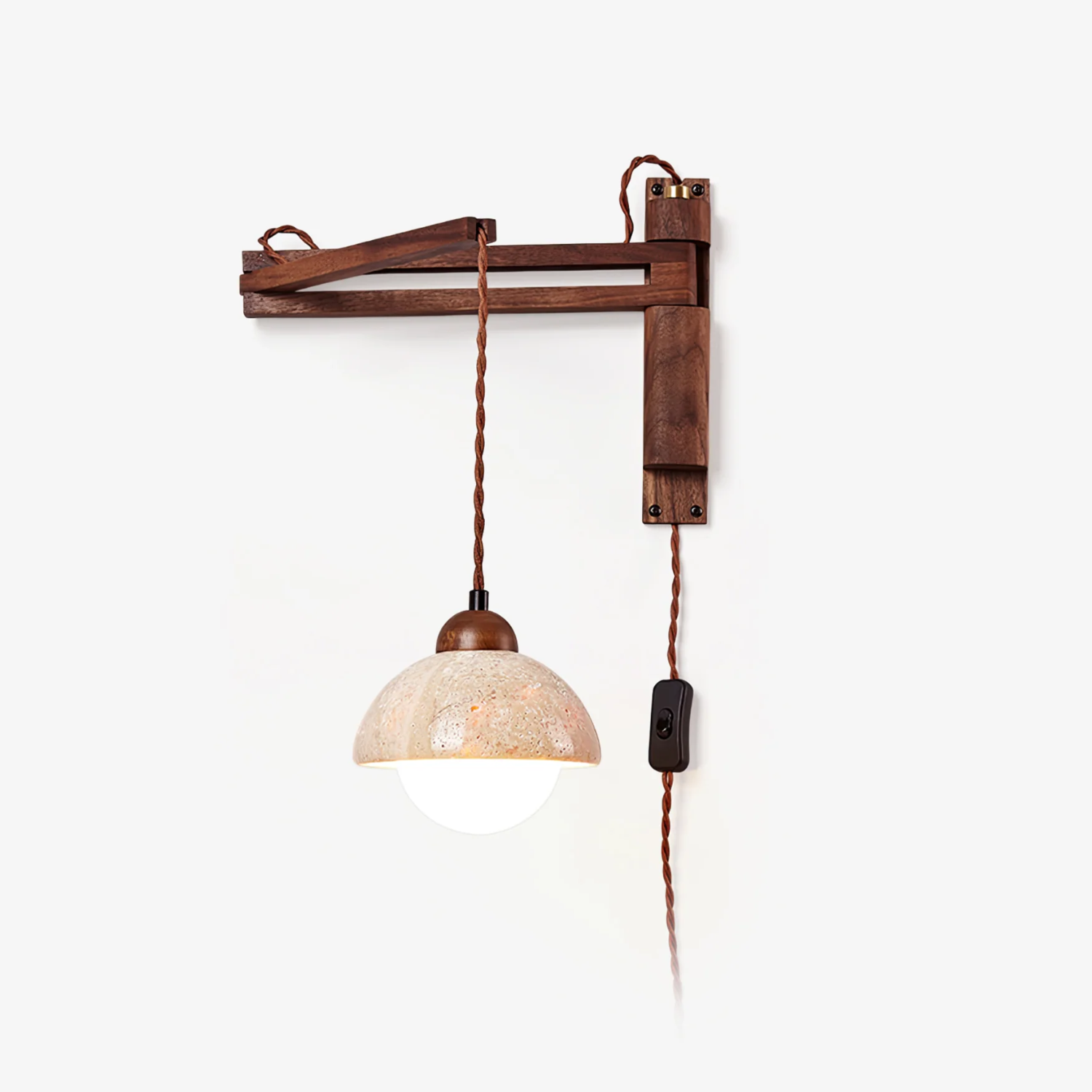Melinoge Travertine Wall Light