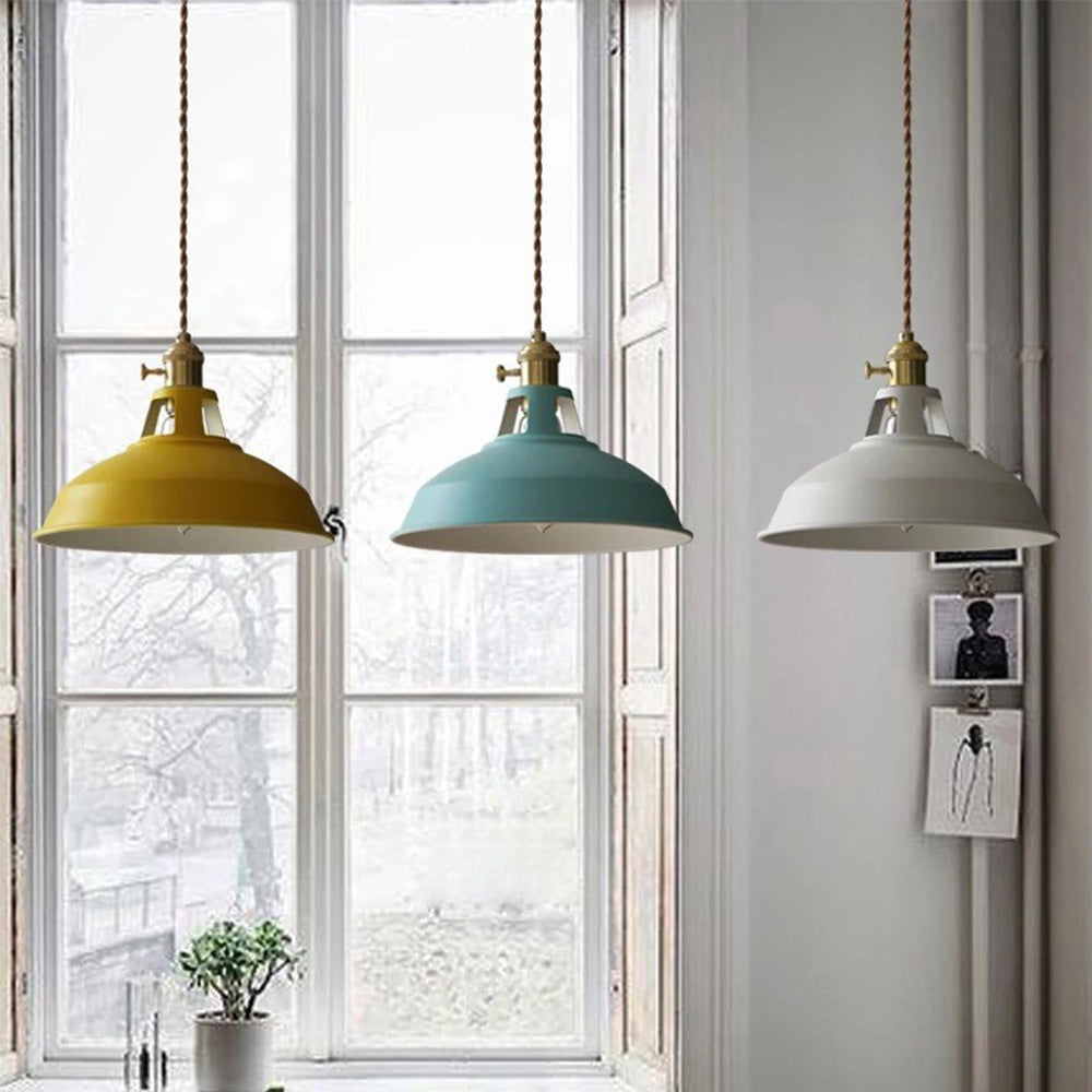 Cone Colorful Pendant Light