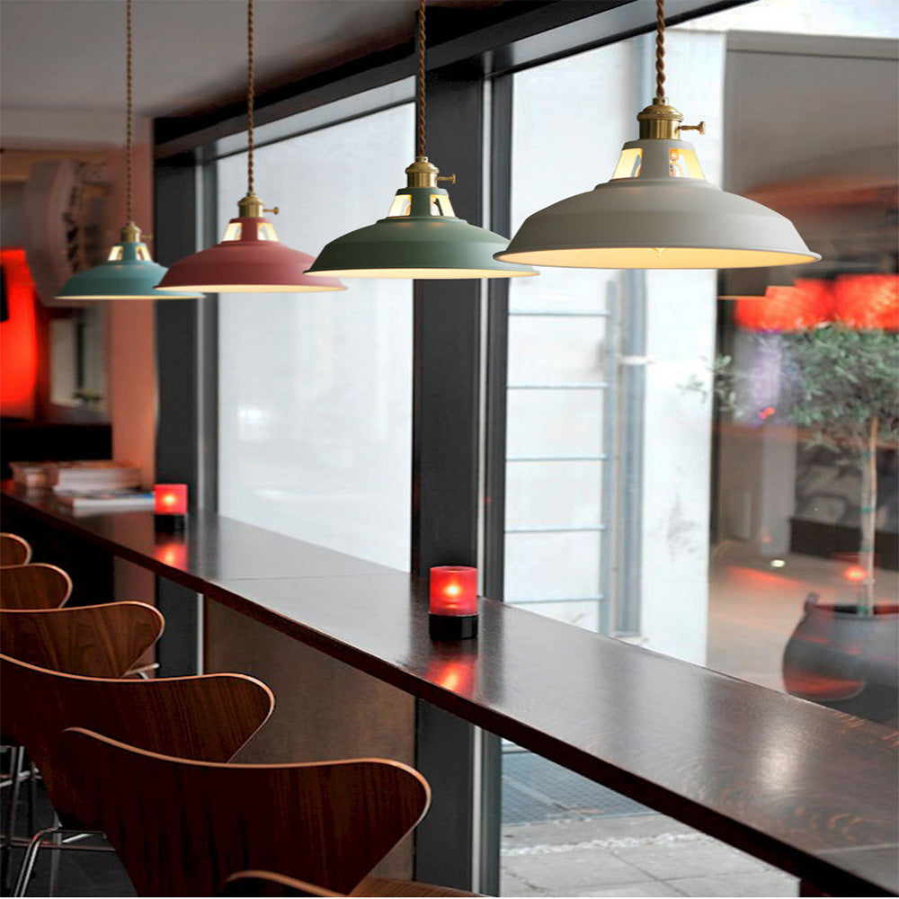 Cone Colorful Pendant Light