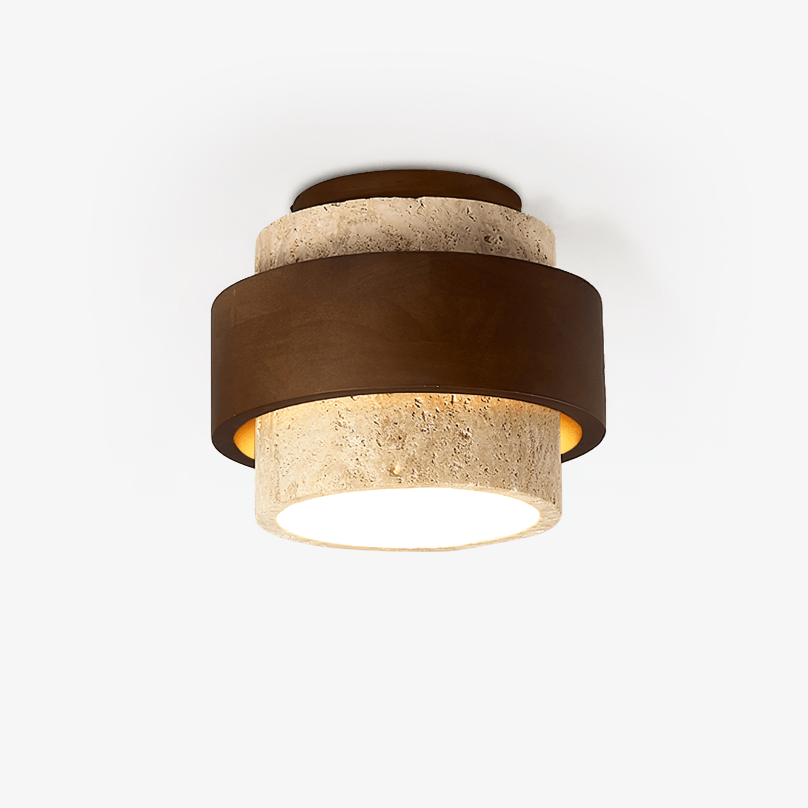 Setova Travertine Ceiling Light