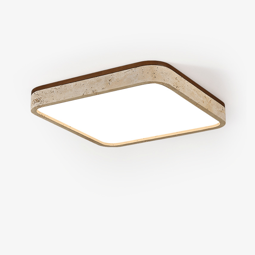 Colemis Travertine Ceiling Light
