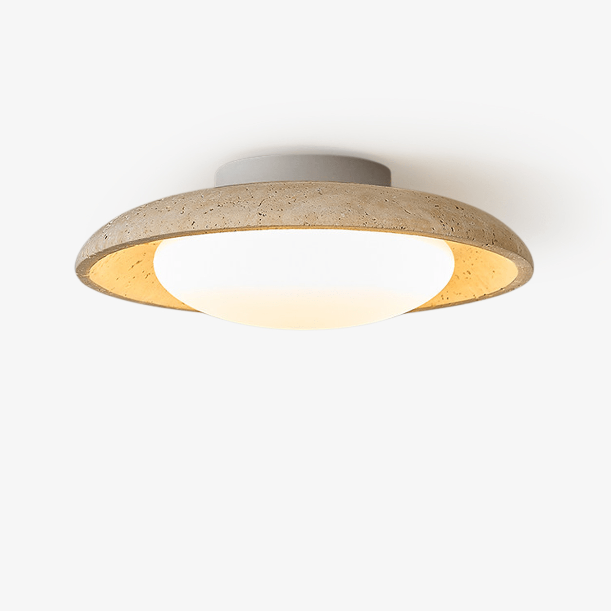 Loneya Travertine Ceiling Light