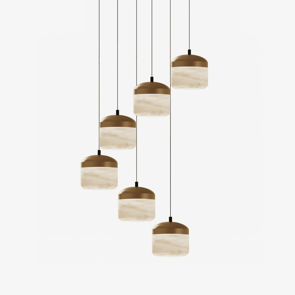 Elaso Alabaster Pendant Light