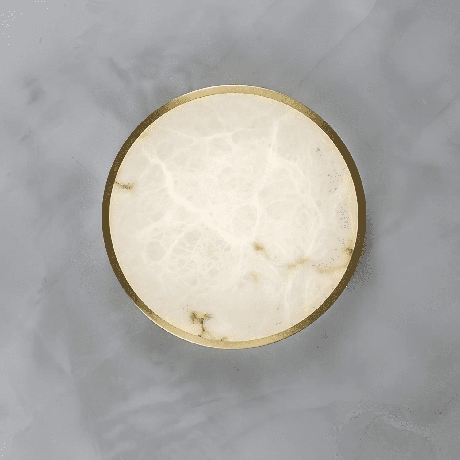 Hexano Alabaster Ceiling Light