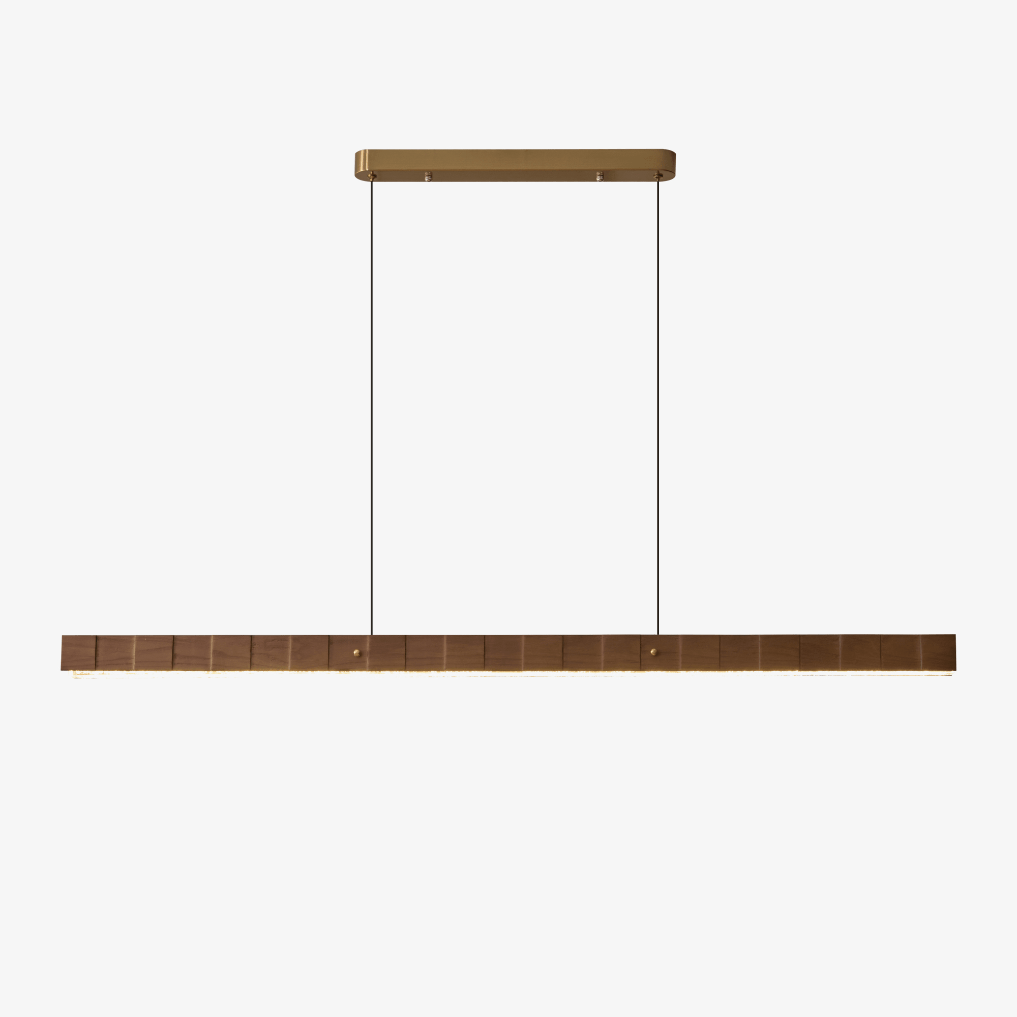 Relvo Linear Wooden Pendant Light