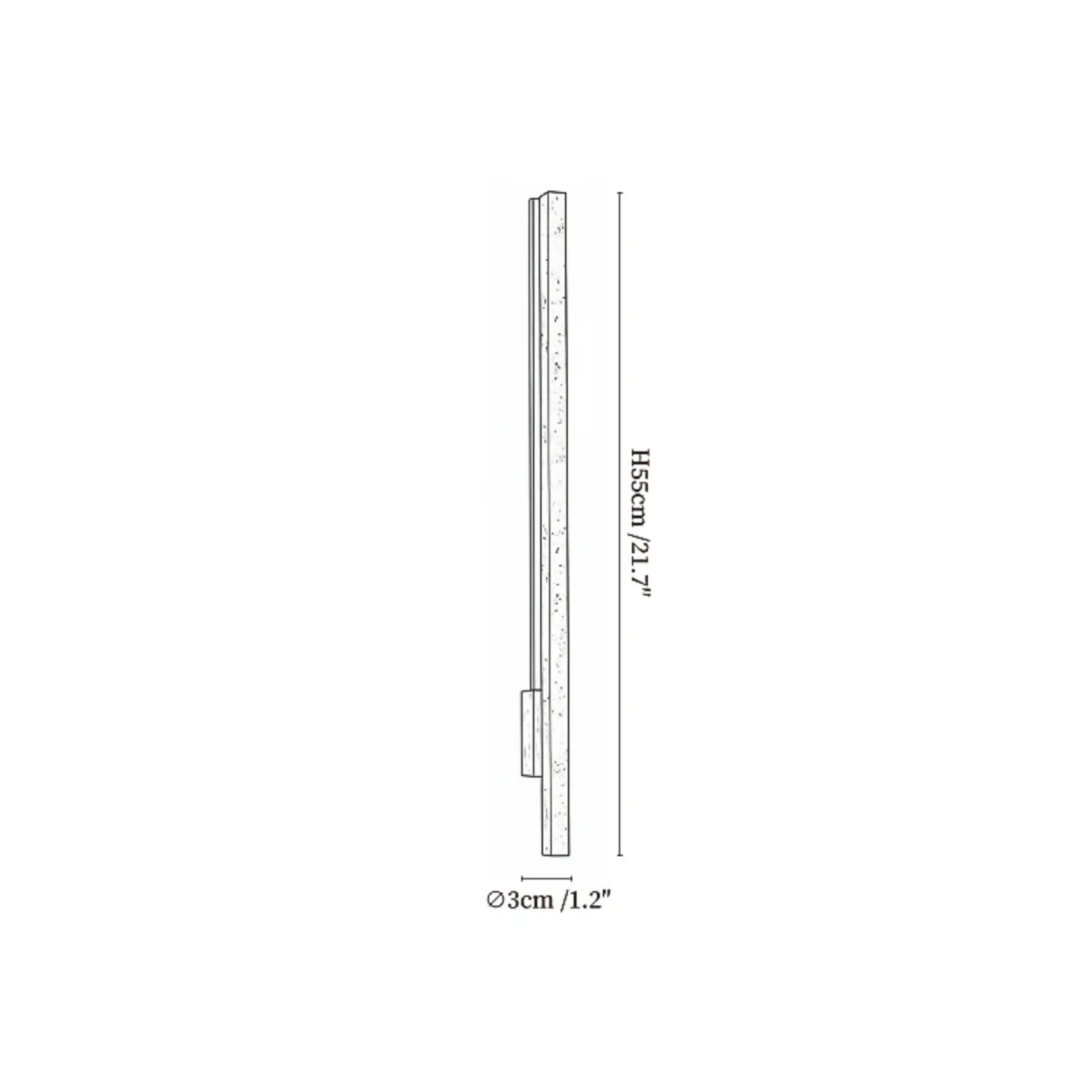 Melicon Natural Stone Wall Light