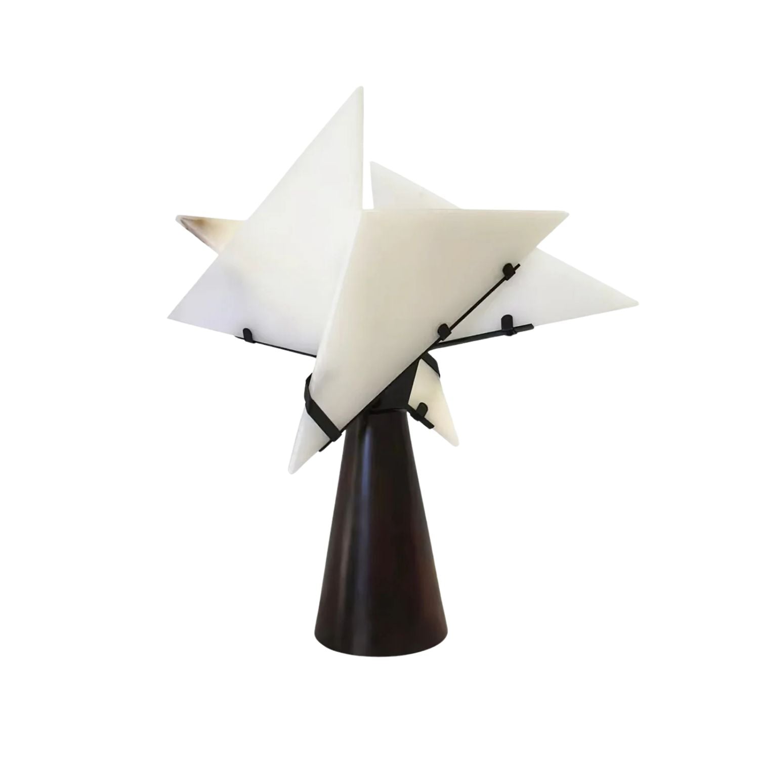 Seko Four Alabaster Blade Table Lamp