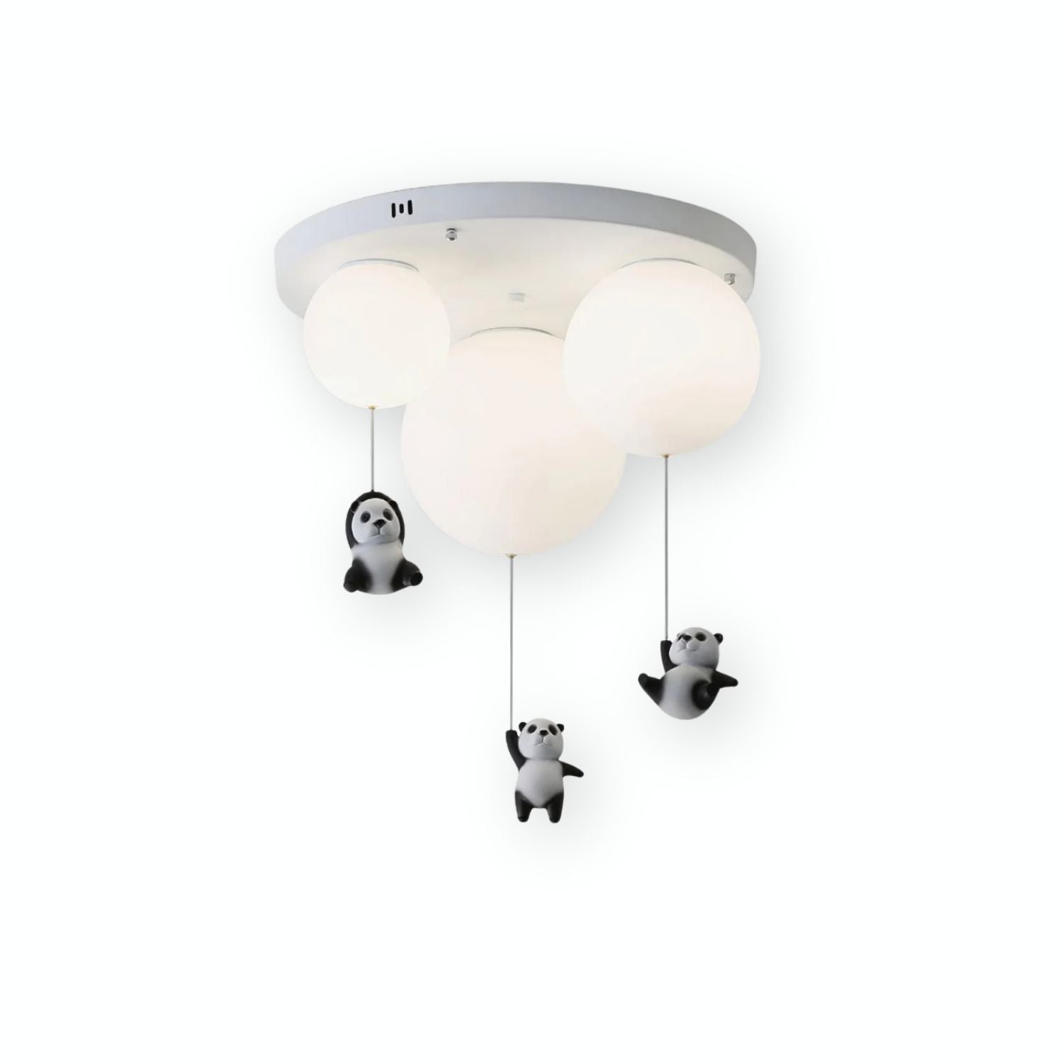 Hanging Panda Bear Ceiling Light