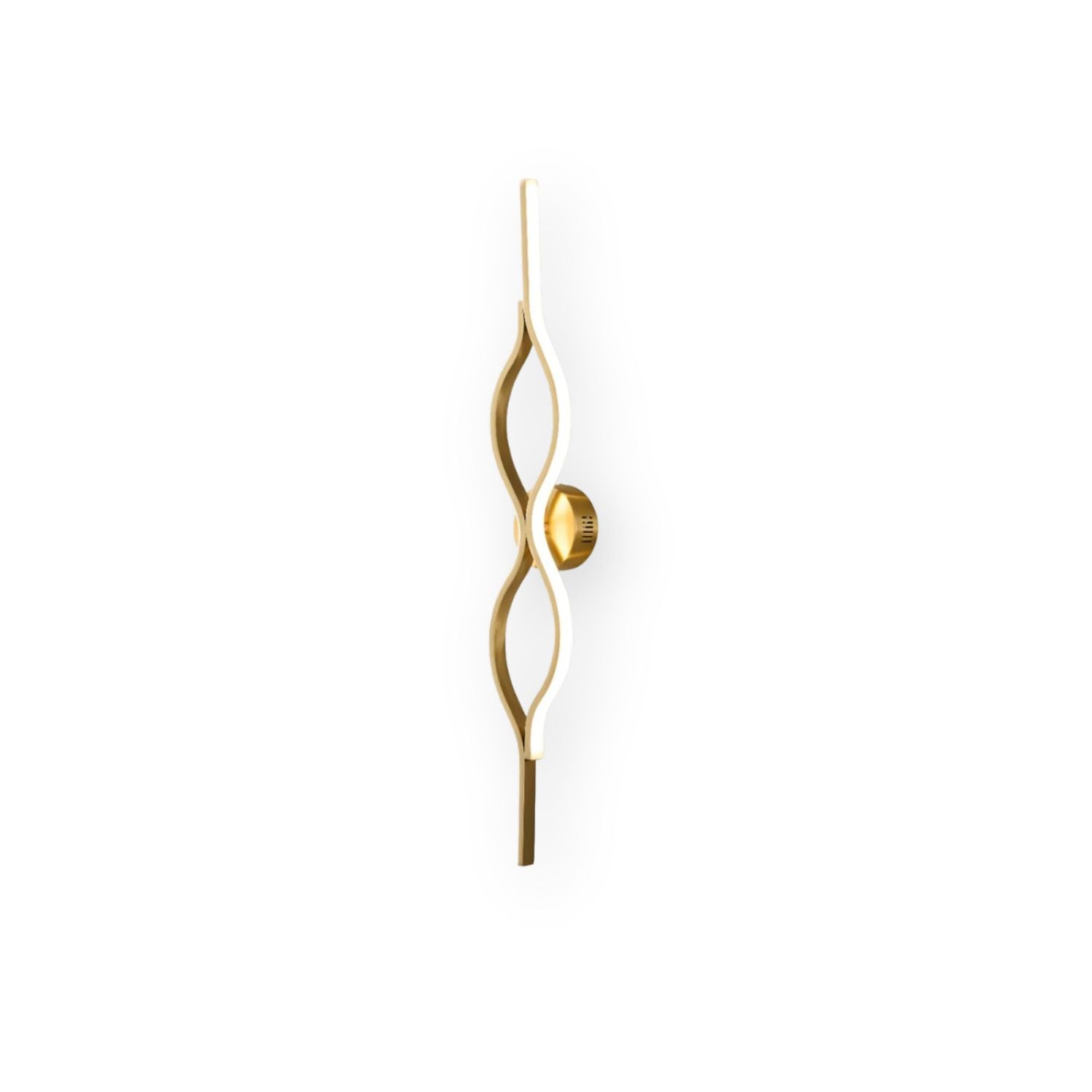 Nexo Wave Brass Wall Light