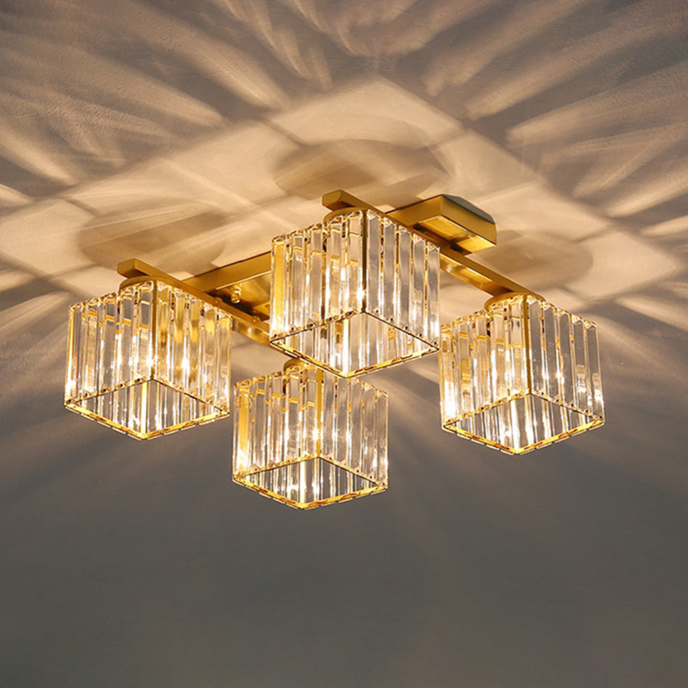 Arvix Crystal Ceiling Light