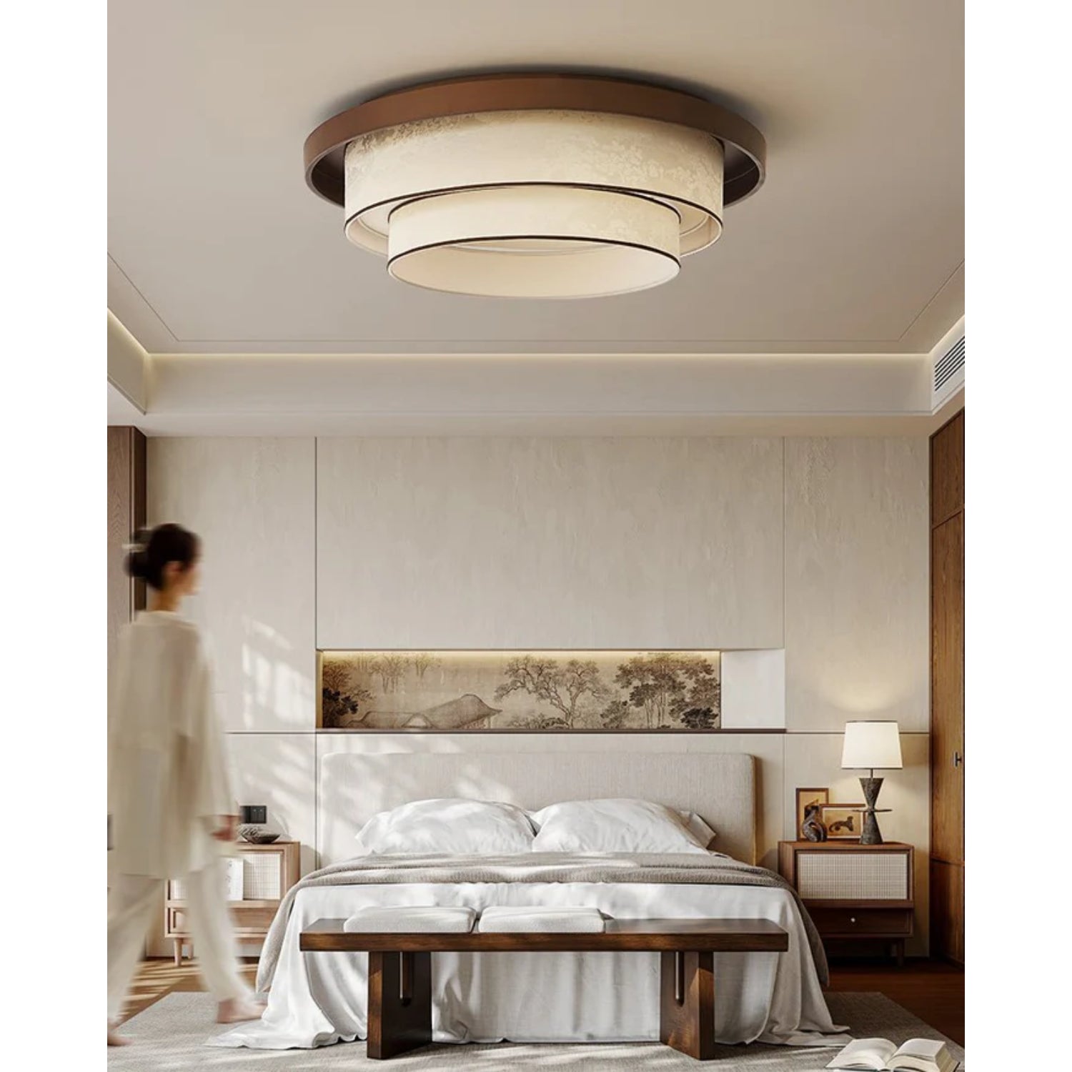 Aelesco Japandi Ceiling Light