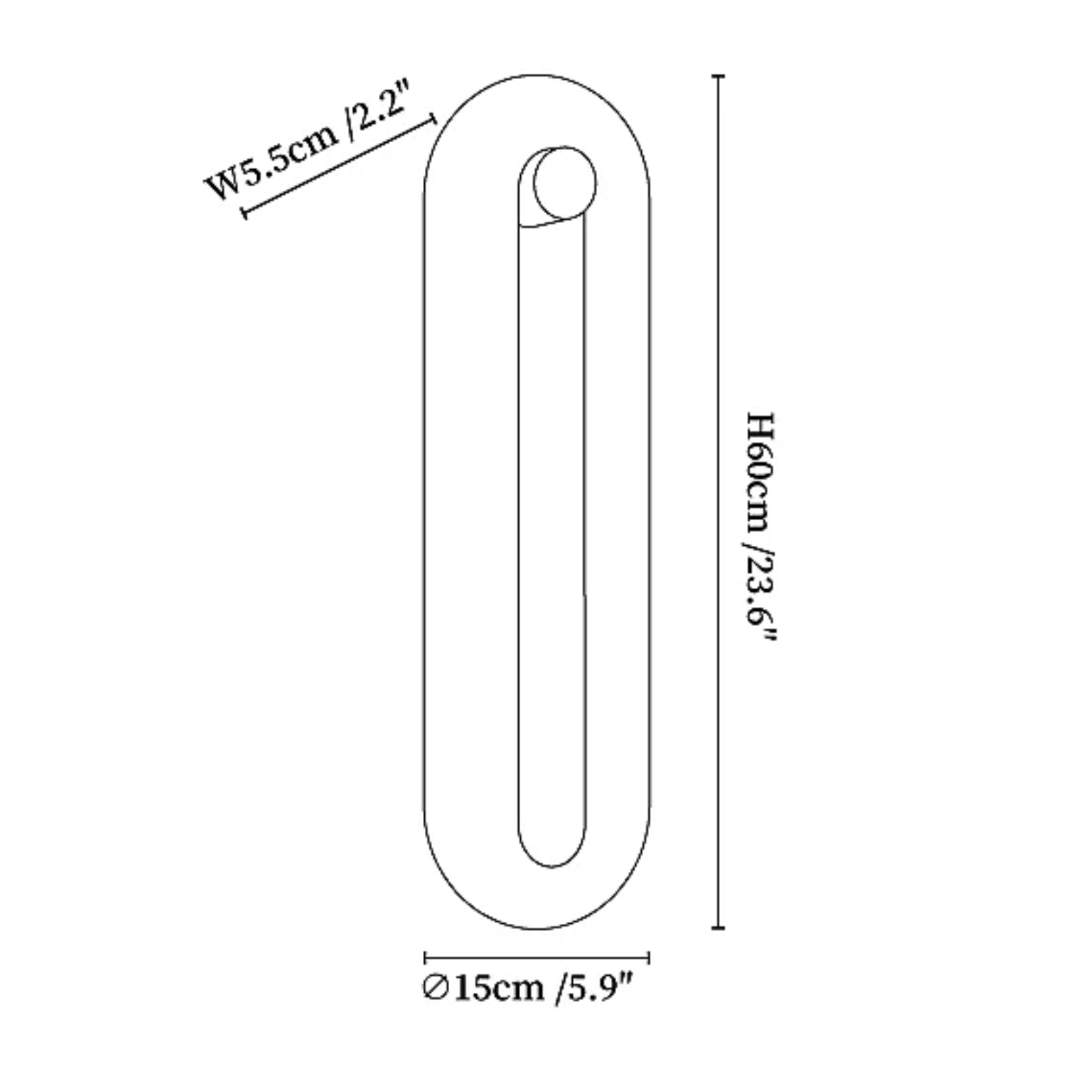 Lopoze Albasten Wall Light
