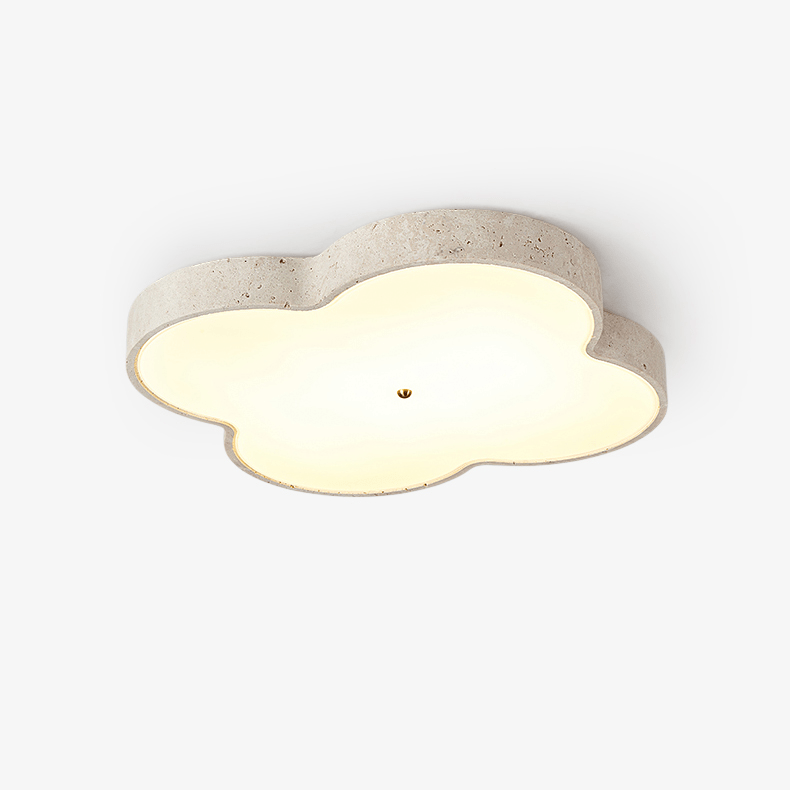 Wolk Design Travertine Ceiling Light