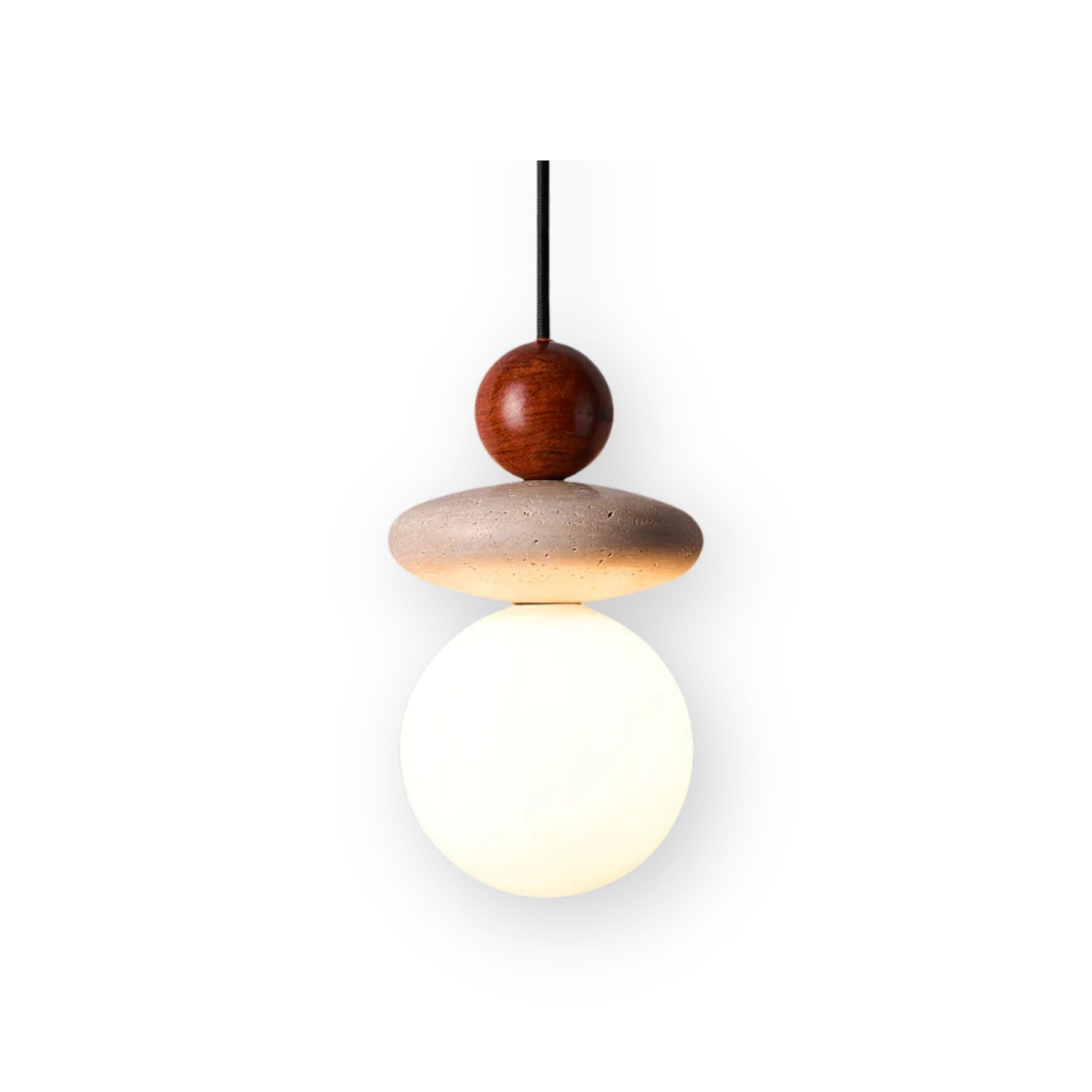 Mazo Natural Stone Pendant Light