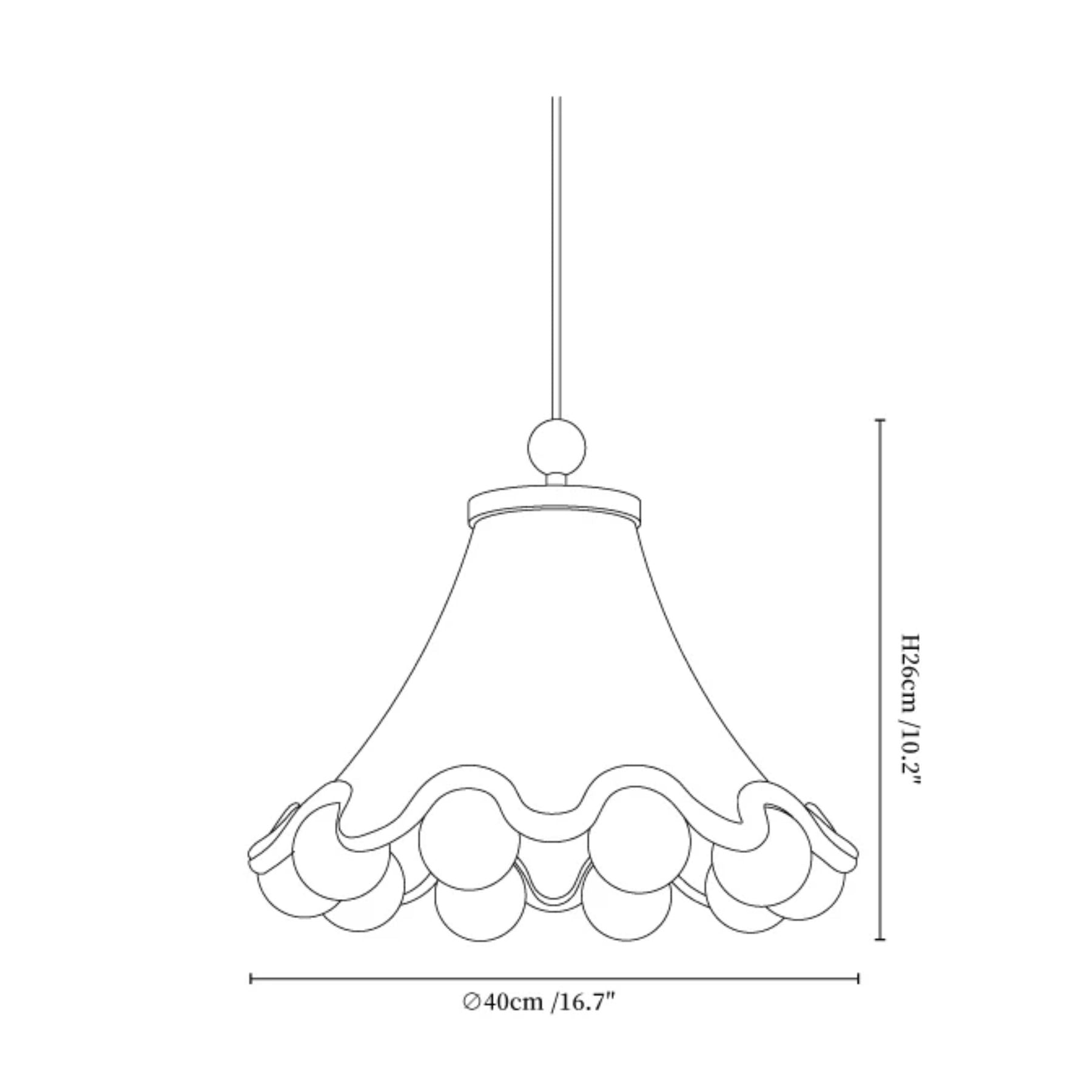 Mento Colorful Pendant Light