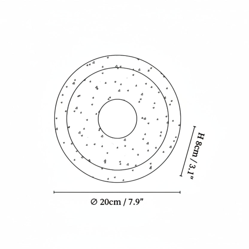 Sophe Travertine Wall Light