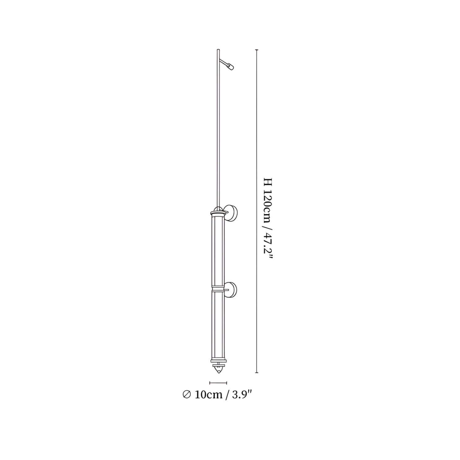 Xeso Vertical Wall Light