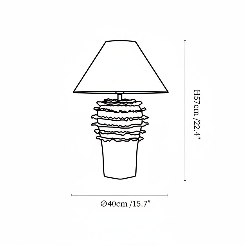Geroma Ceramic Table Lamp