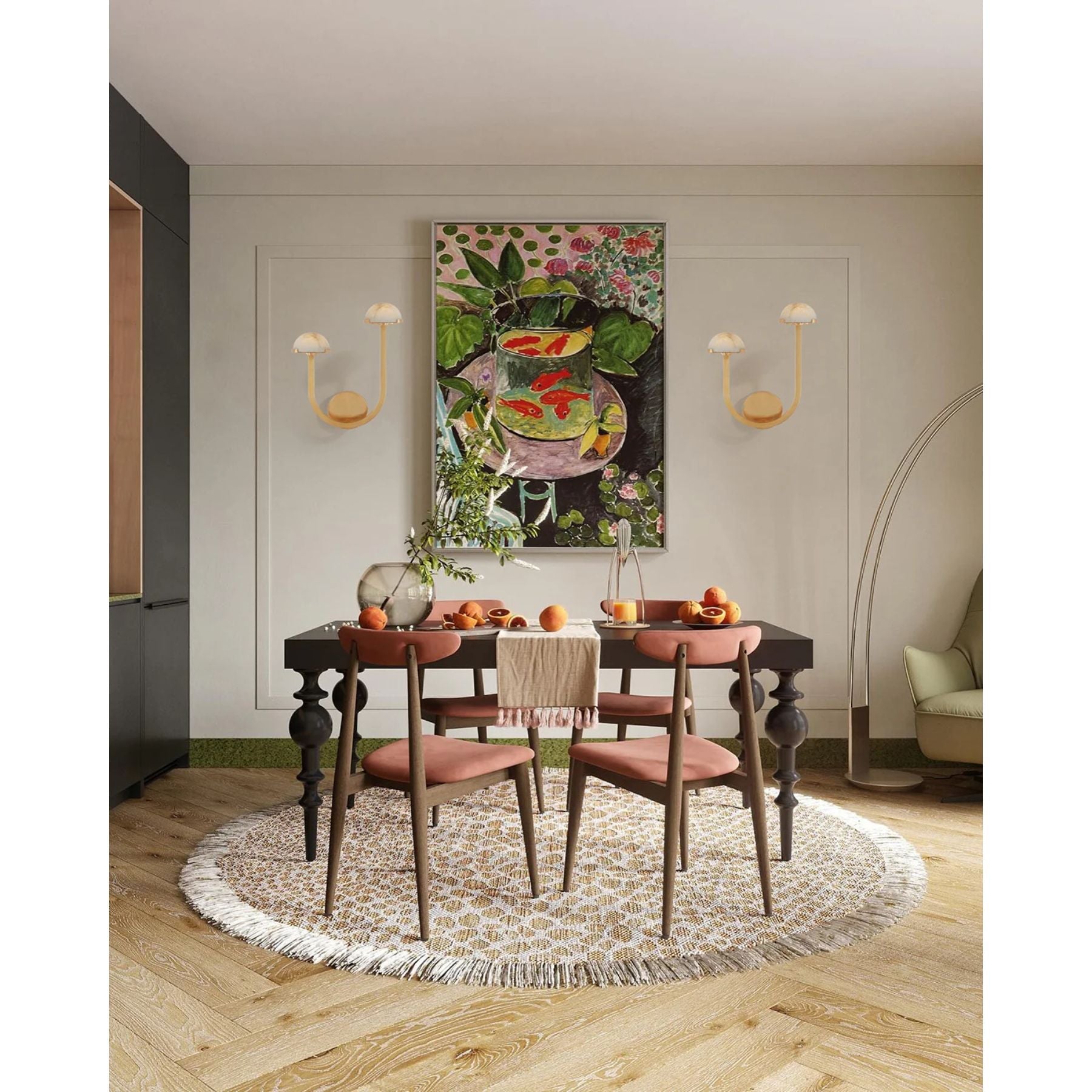 Hinszo Albasten Wall Light