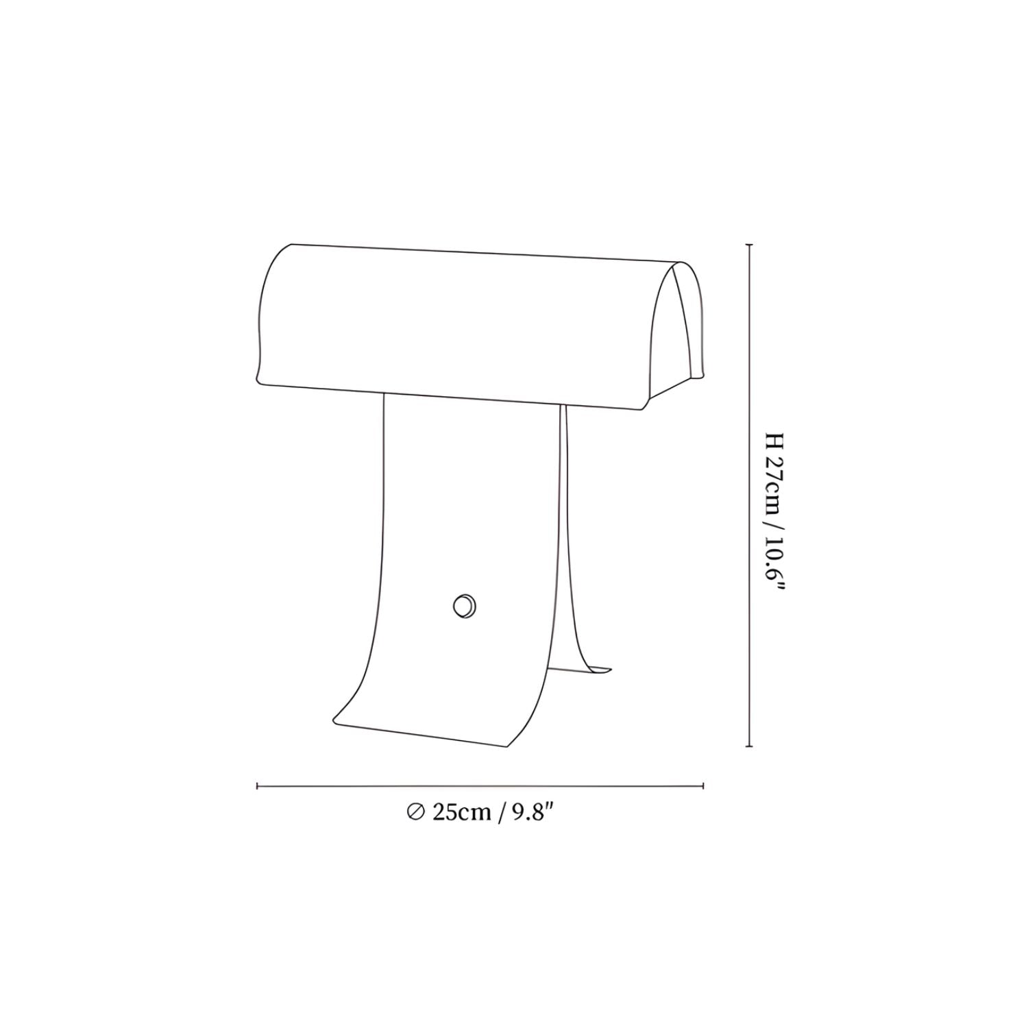 Letterbox Design Table Lamp