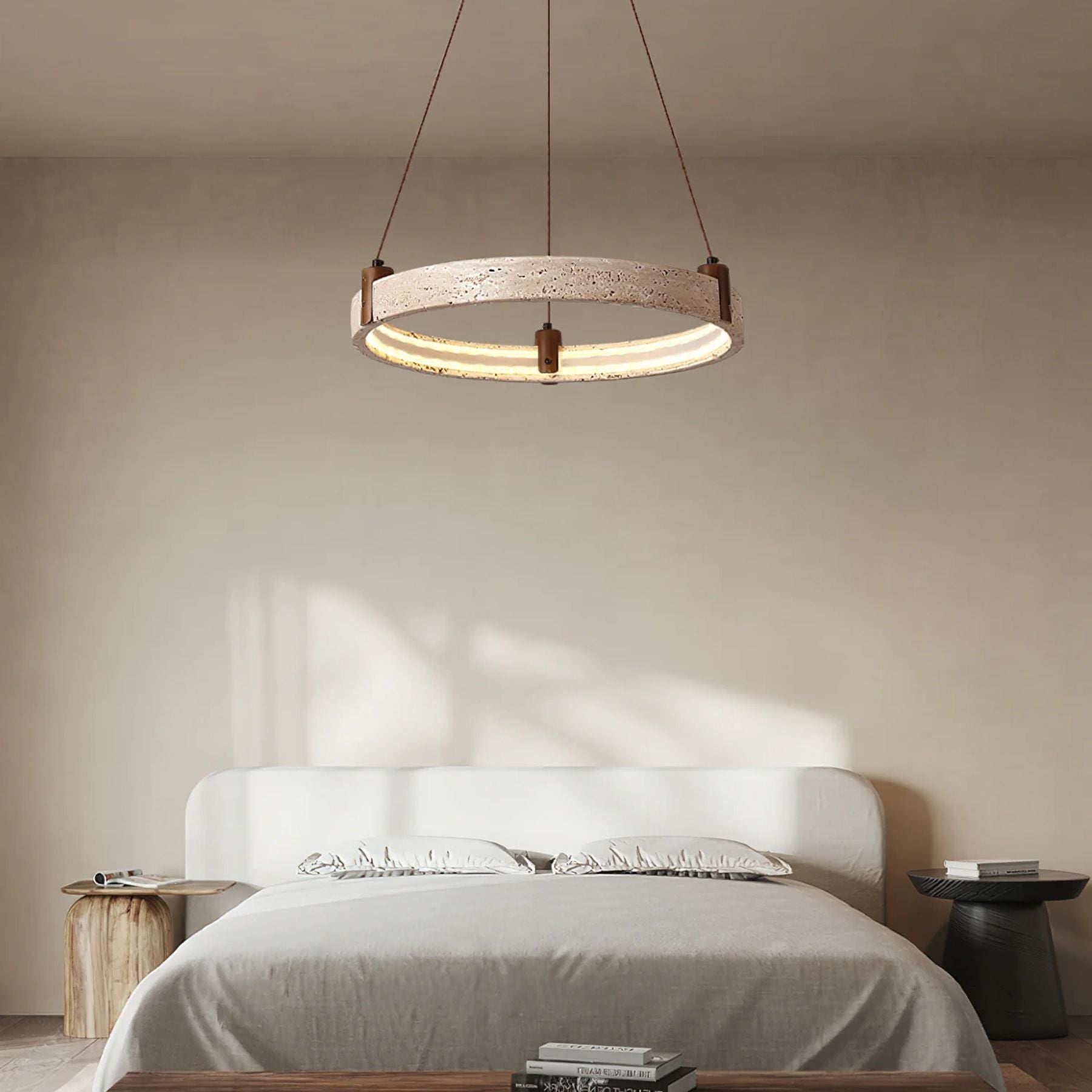 Ecolaze Natural Stone Pendant Light
