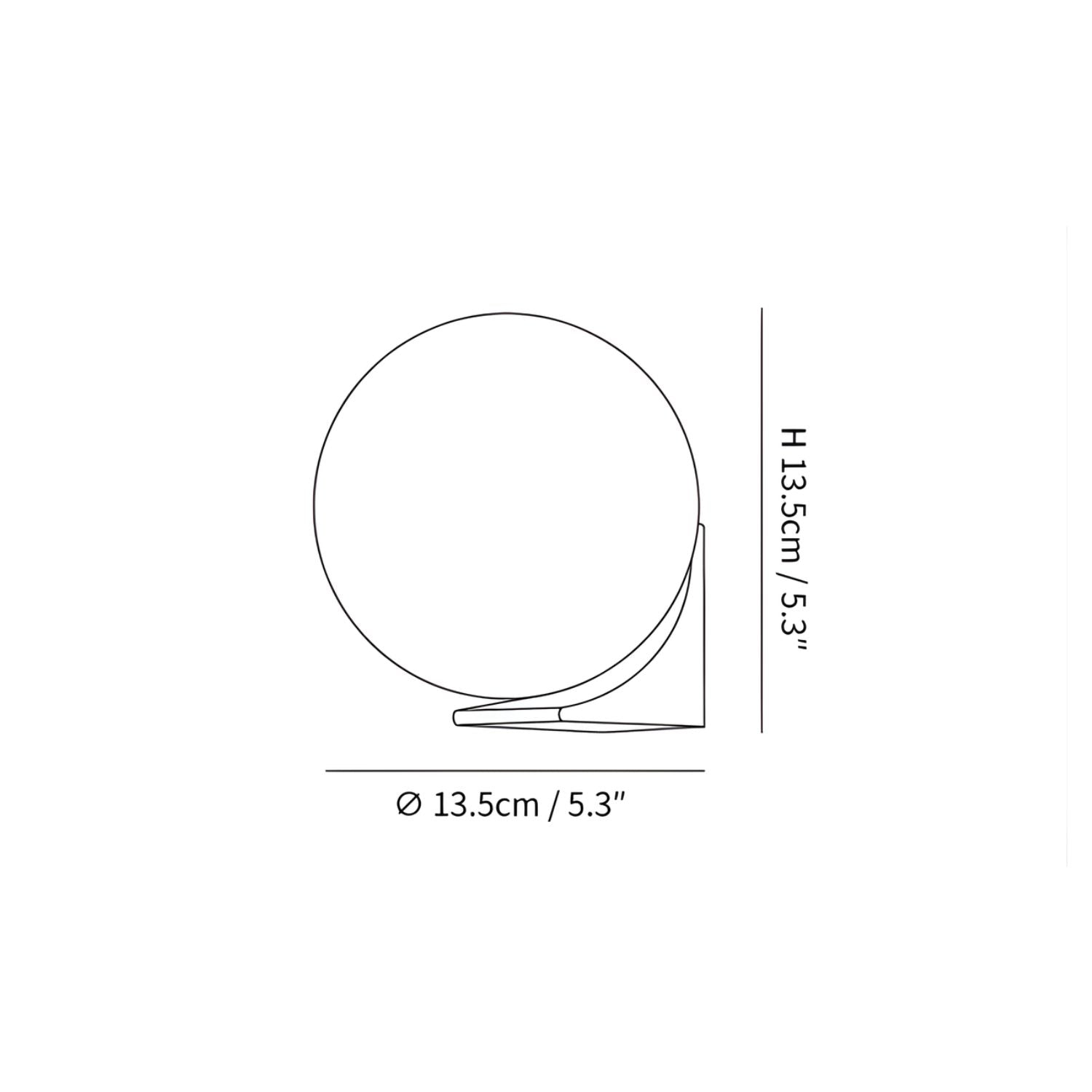 Lyso Orb Wall Light