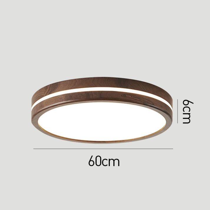 Zoulon Wooden Japandi Ceiling Light