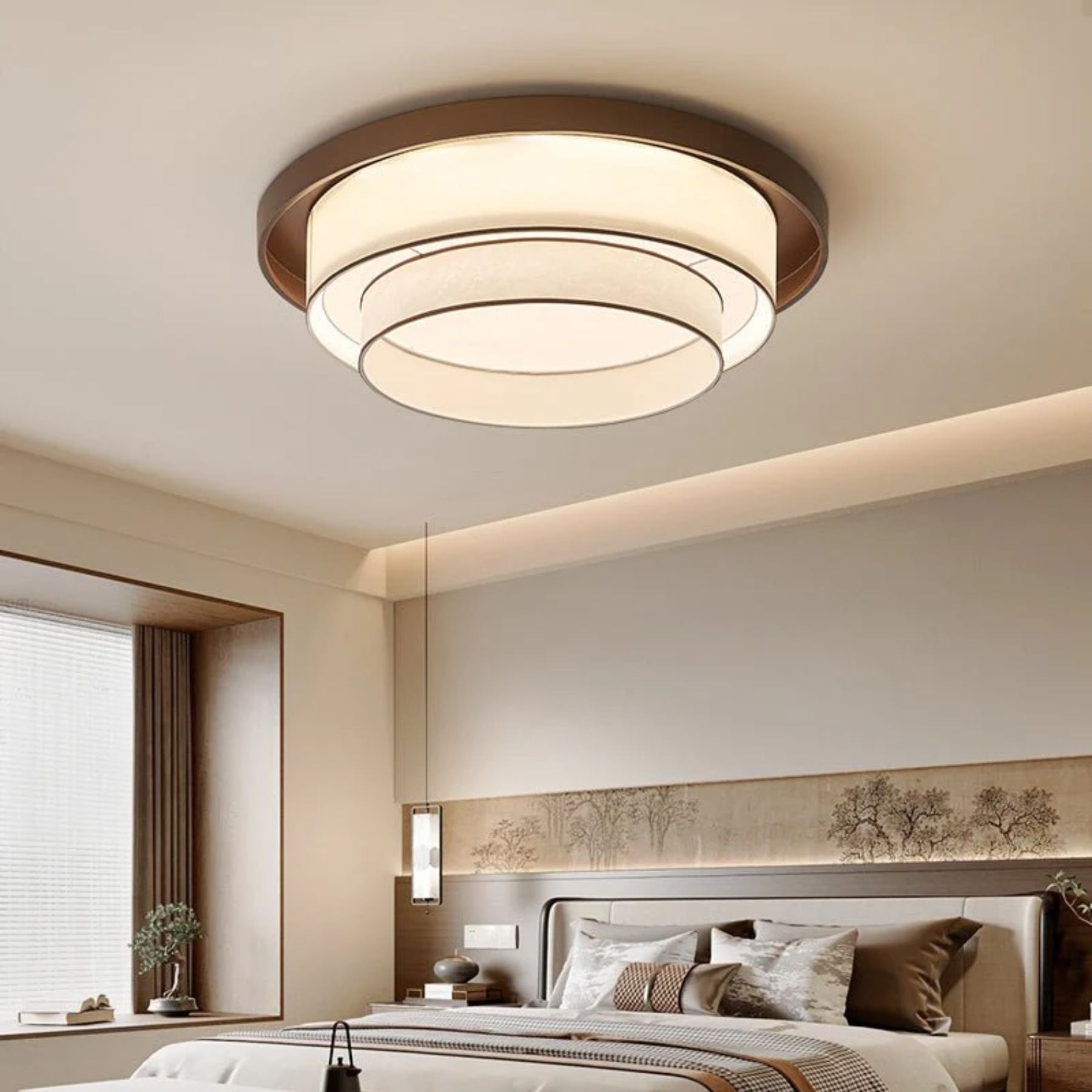 Aelesco Japandi Ceiling Light