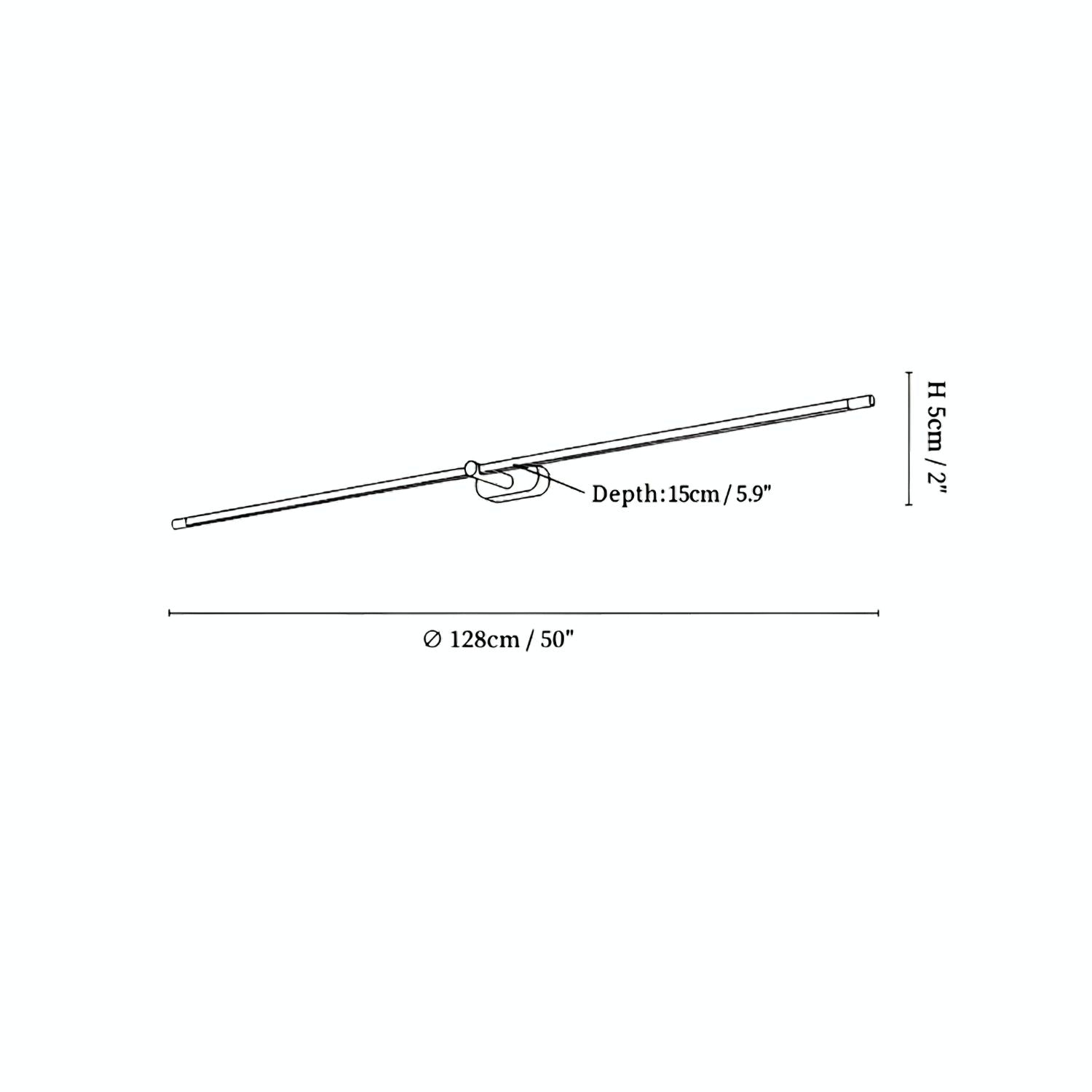 Geo Linear Wall Light