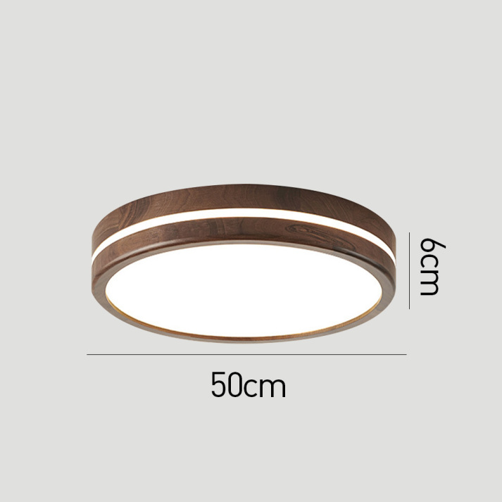 Zoulon Wooden Japandi Ceiling Light