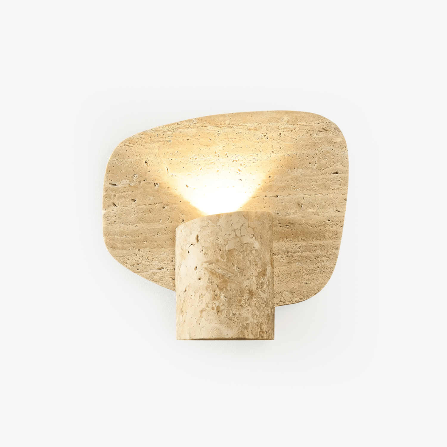 Cubone Natural Stone Wall Light