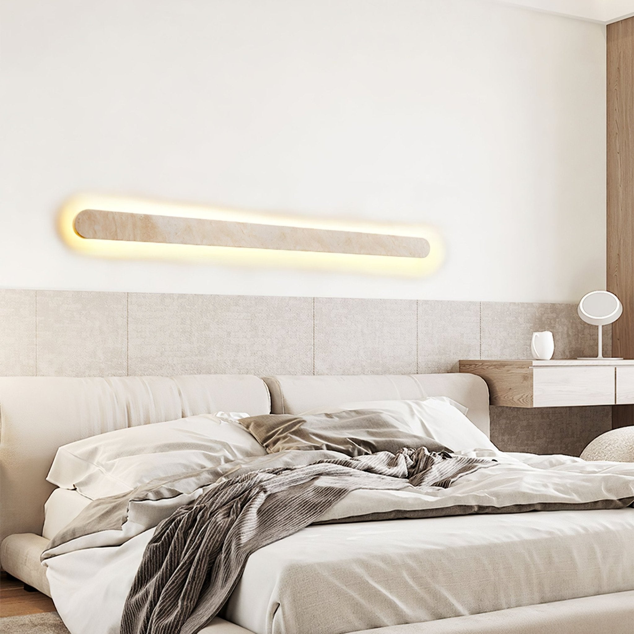Leiyva Natural Stone Wall Light