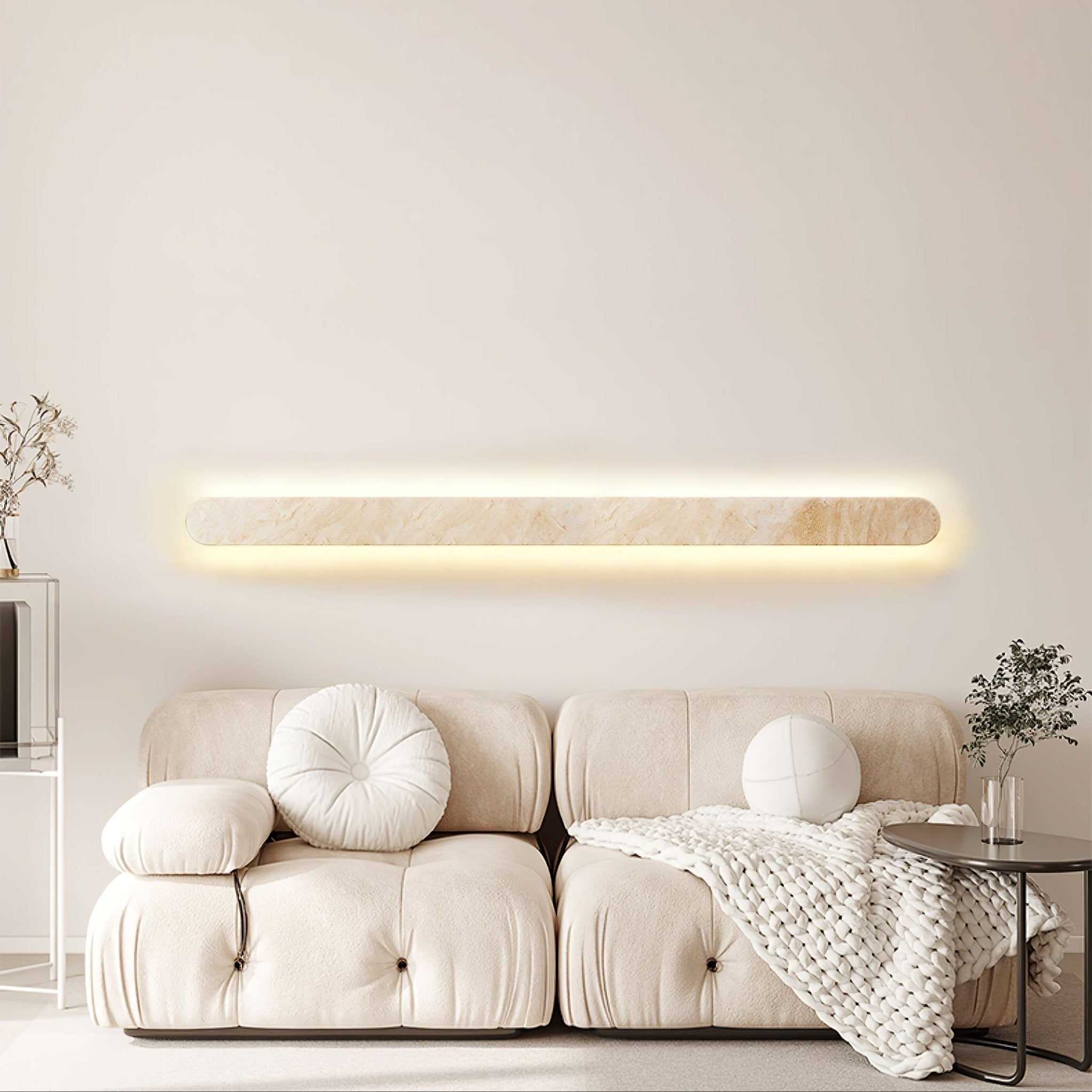 Leiyva Natural Stone Wall Light