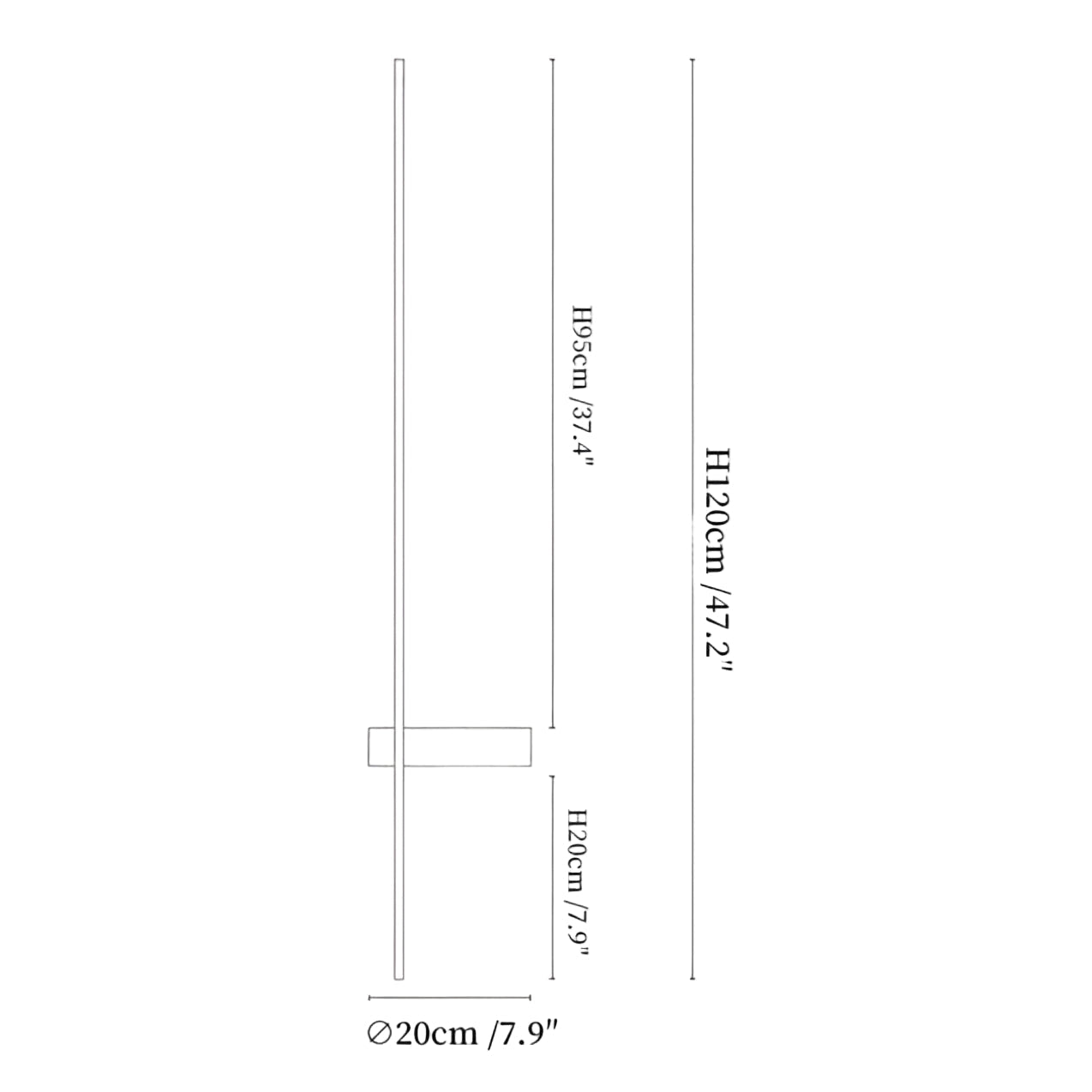 Madeilo Linear Wall Light