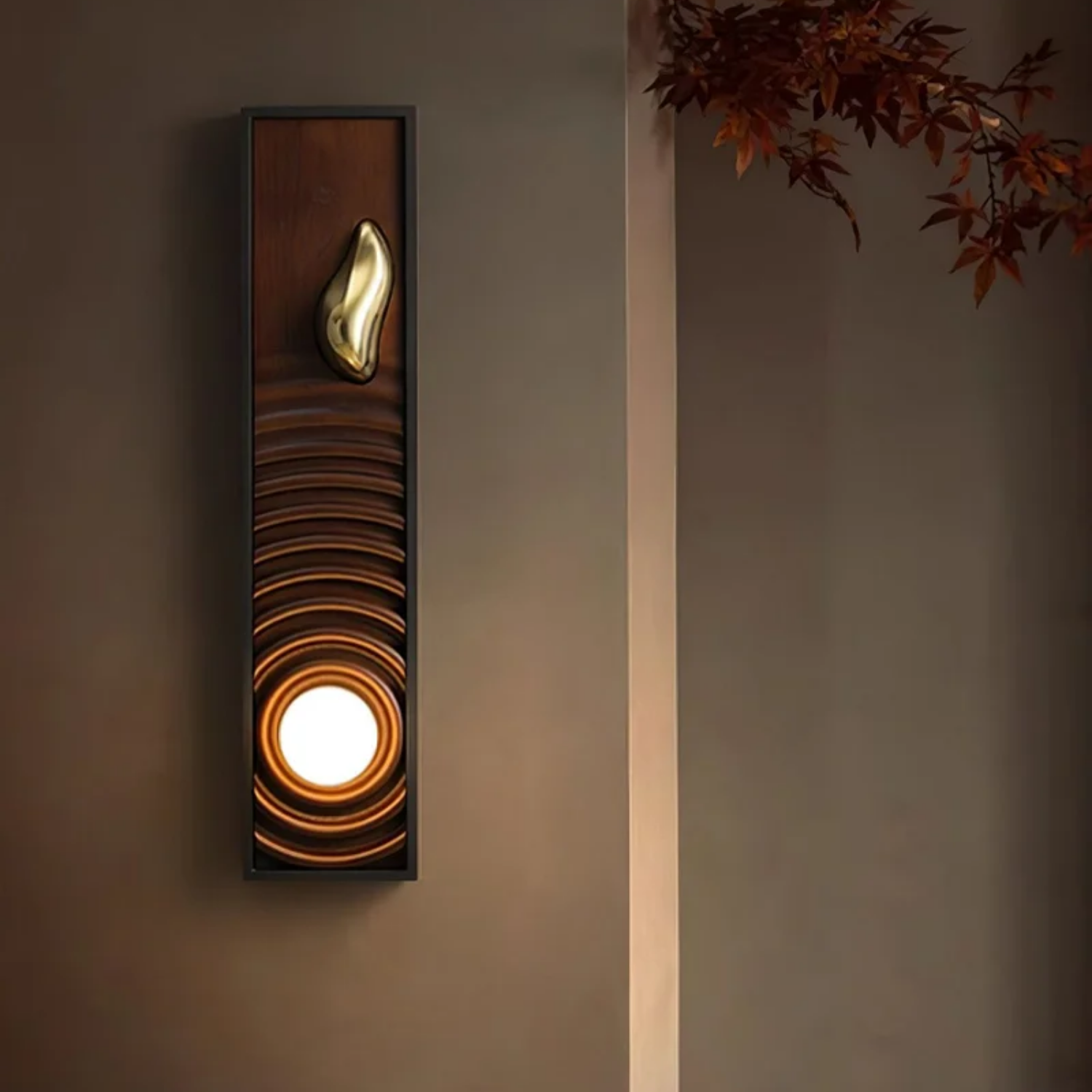 Moluze Wooden Wall Light