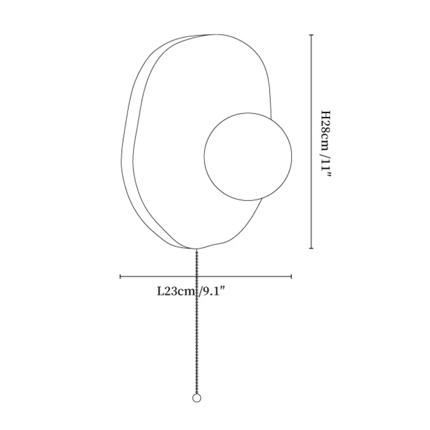 Legima Wooden Wall Light