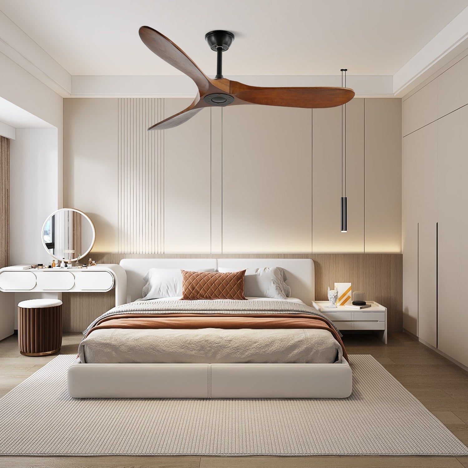 Leno Wooden Ceiling Fan