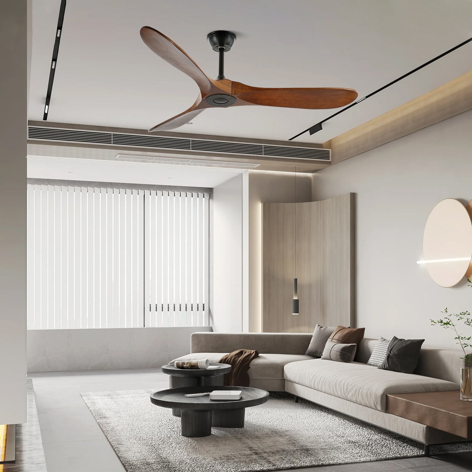 Leno Wooden Ceiling Fan