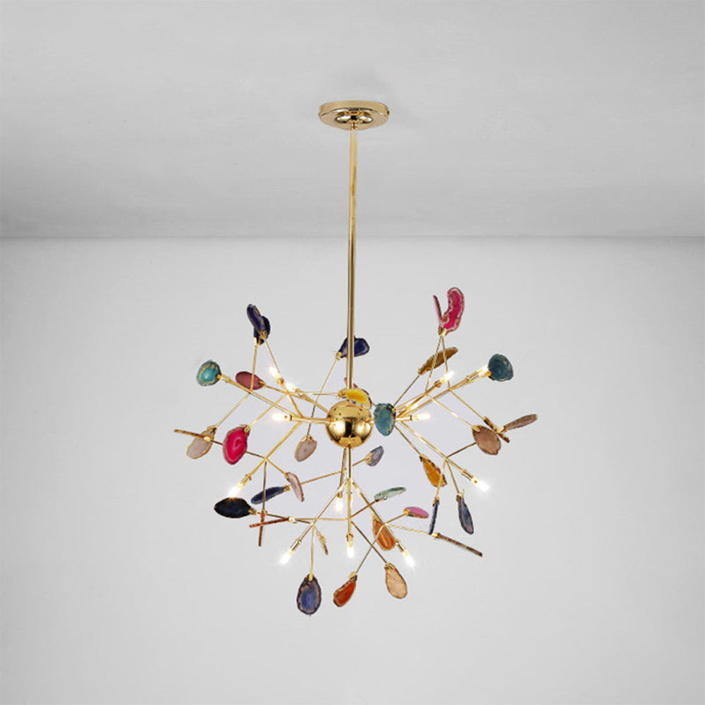 Sela Agate Stone Pendant Light