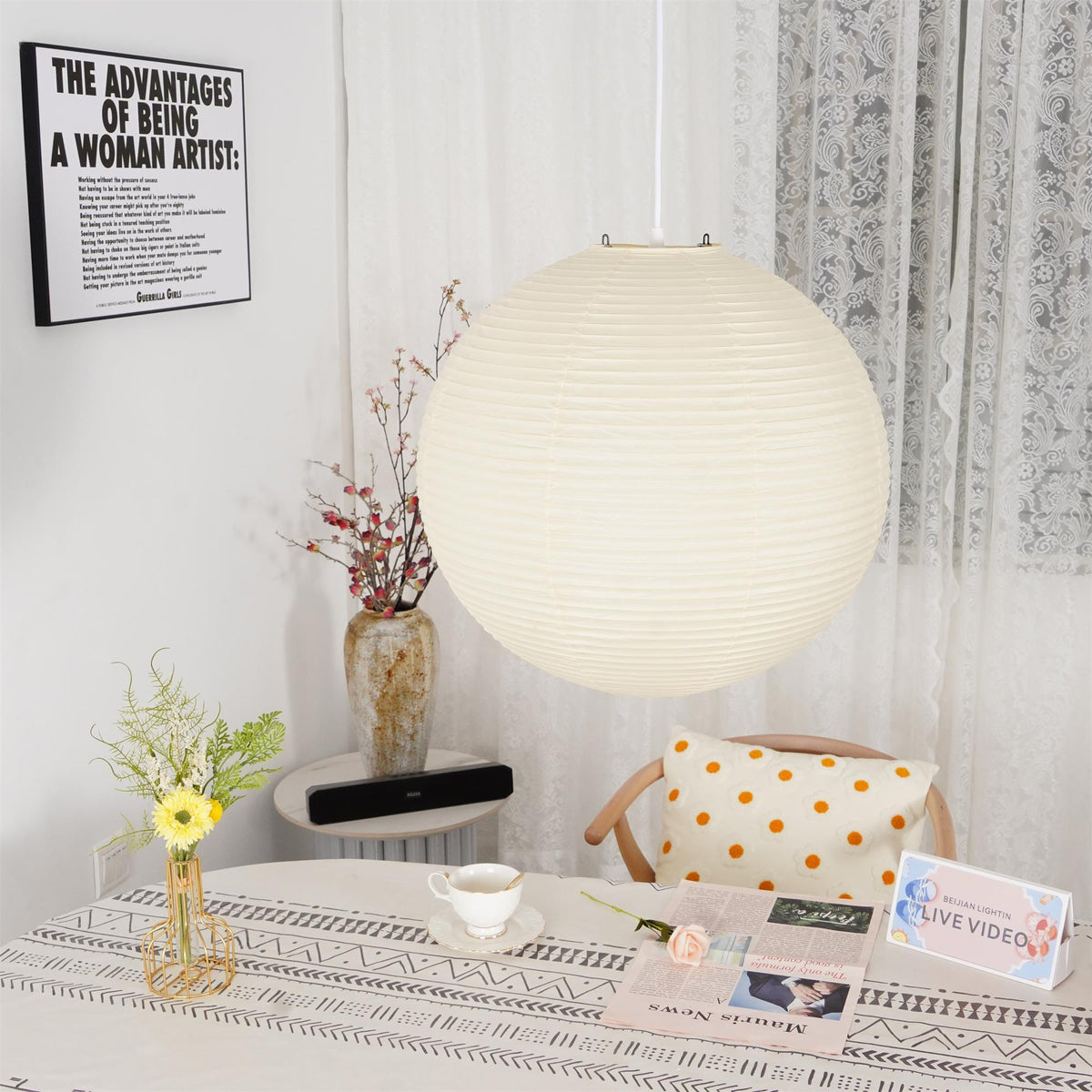 Dituli Globe Pendant Light