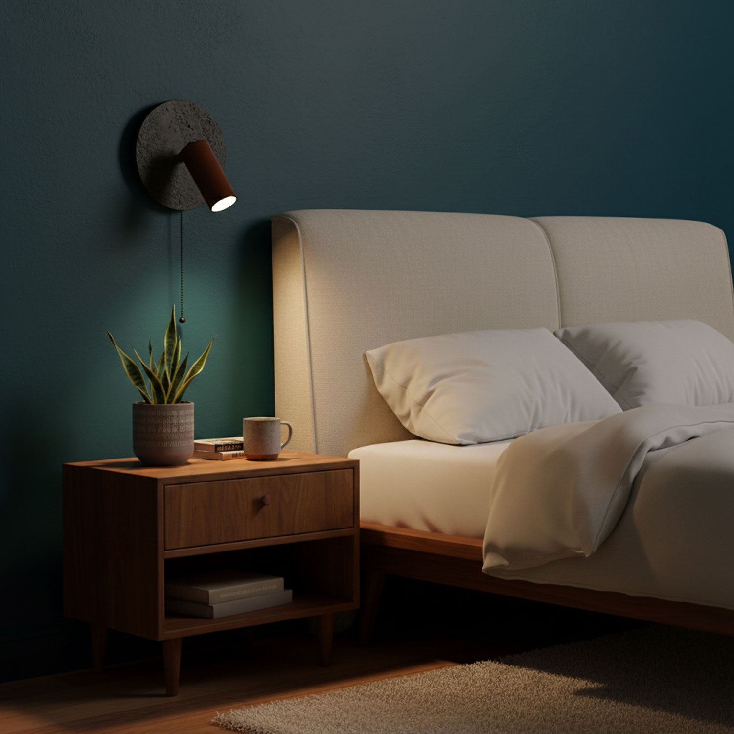 Alensi Natural Stone Wall Light