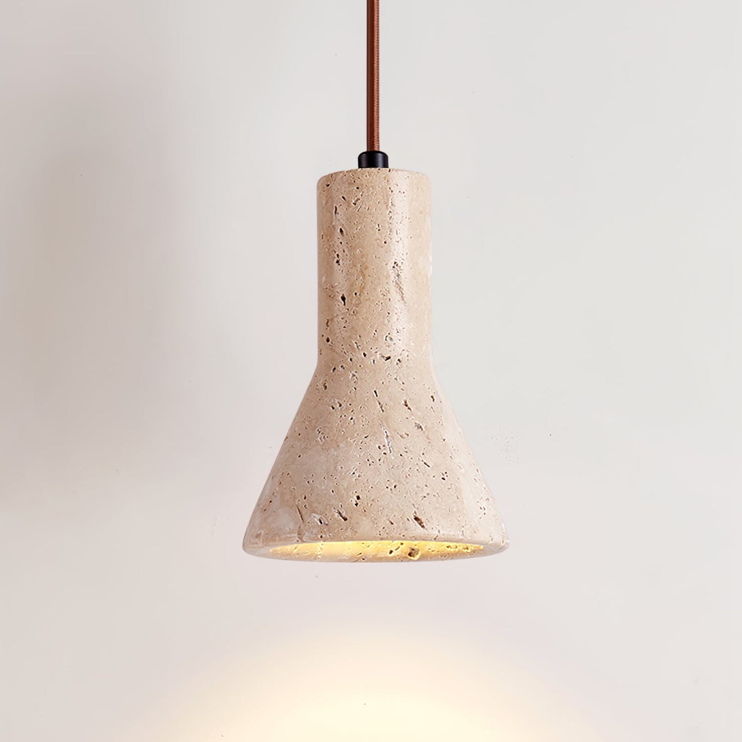 Aeremis Natural Stone Pendant Light