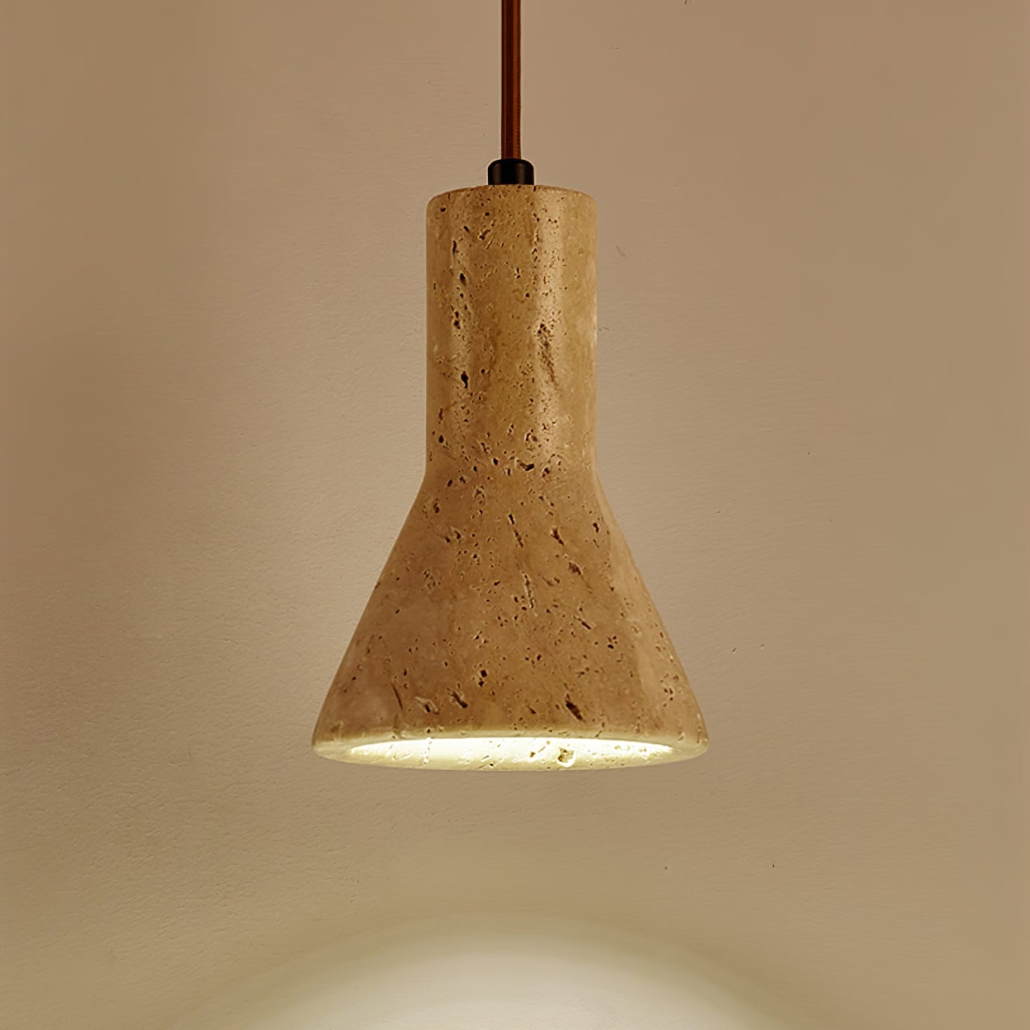 Aeremis Natural Stone Pendant Light