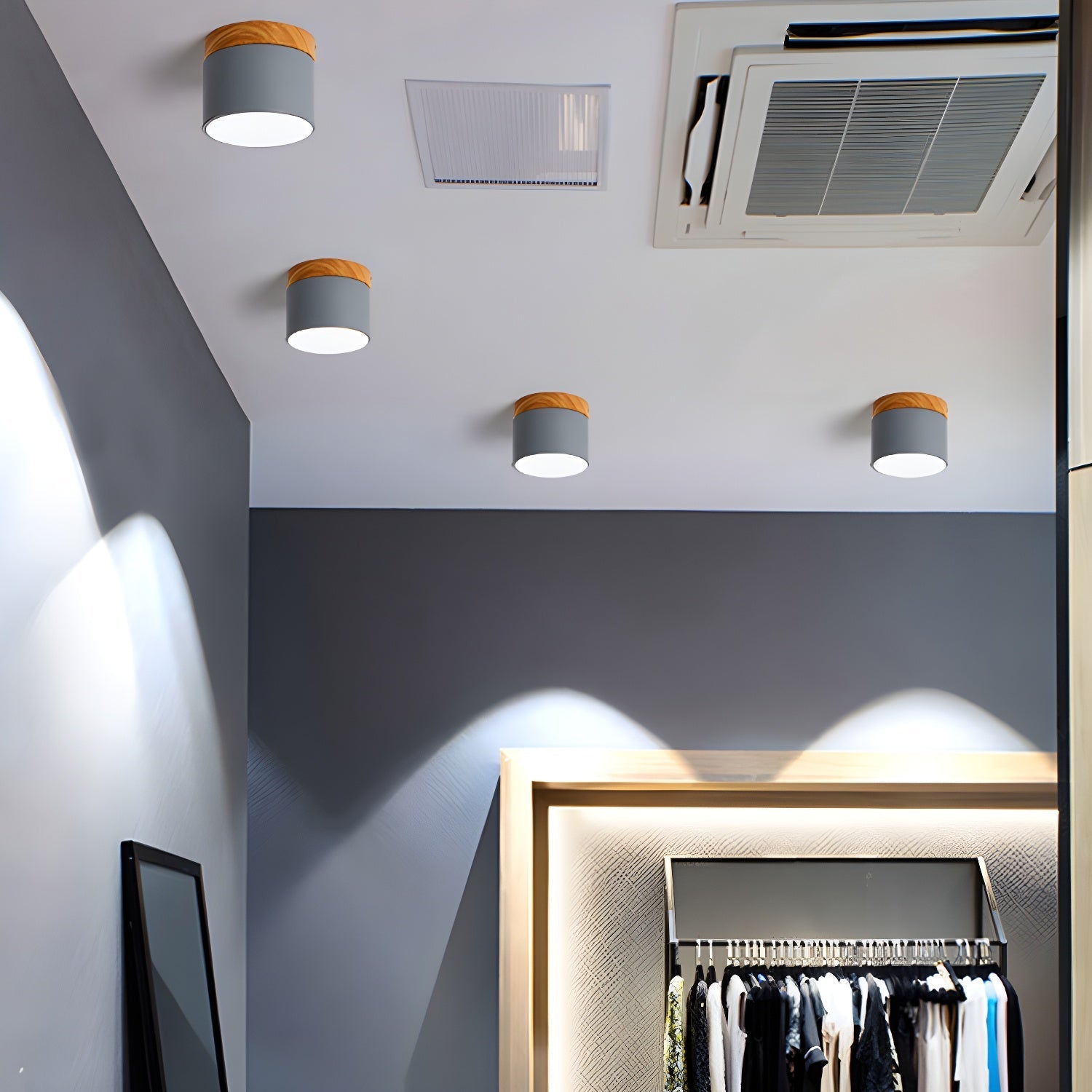 Amfi Cylinder Spotlight Ceiling Light