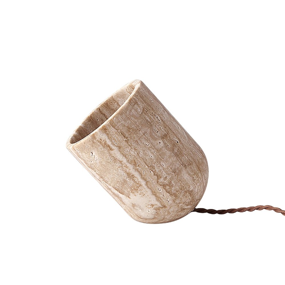 Synel Travertine Table Lamp