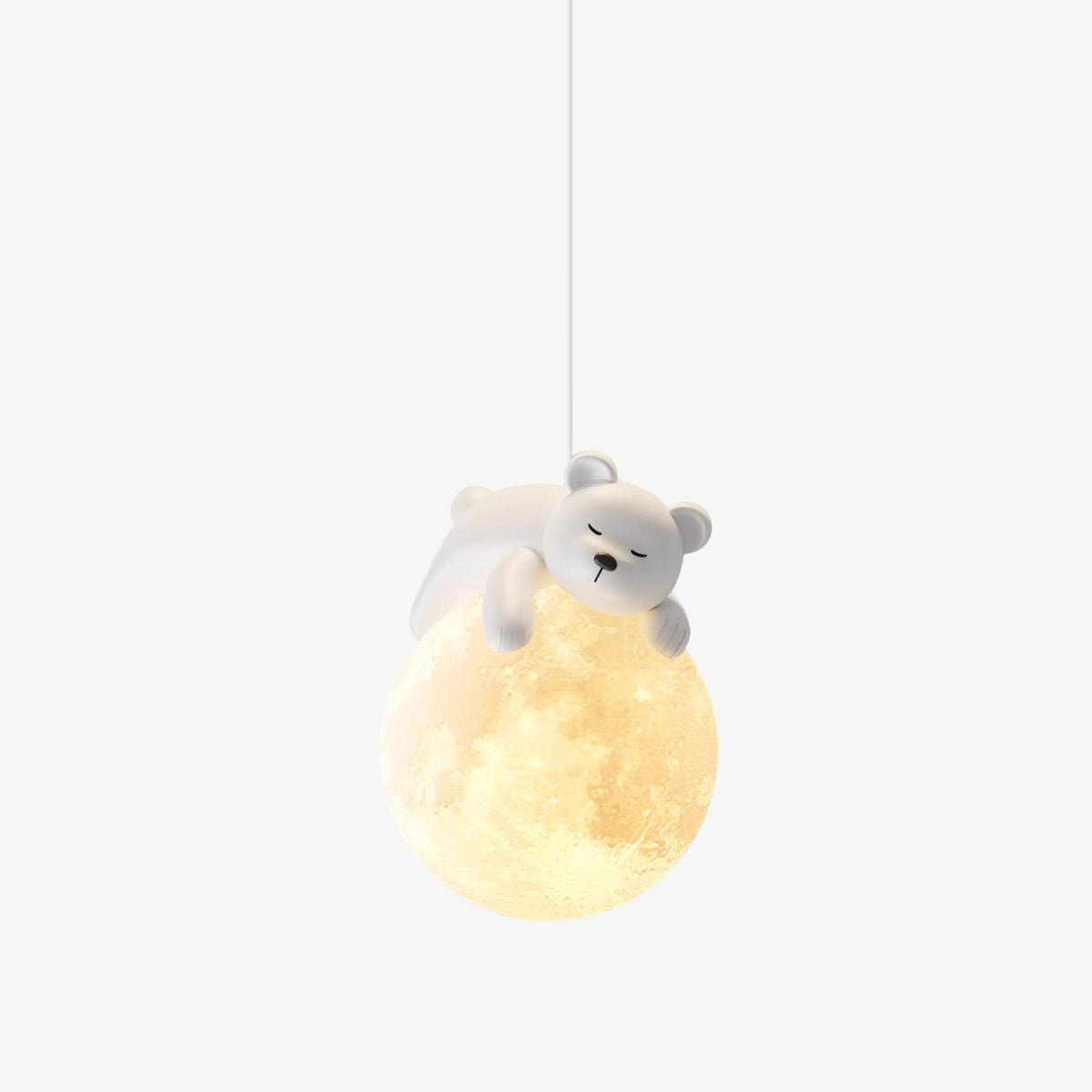 Reclining Panda Pendant Light