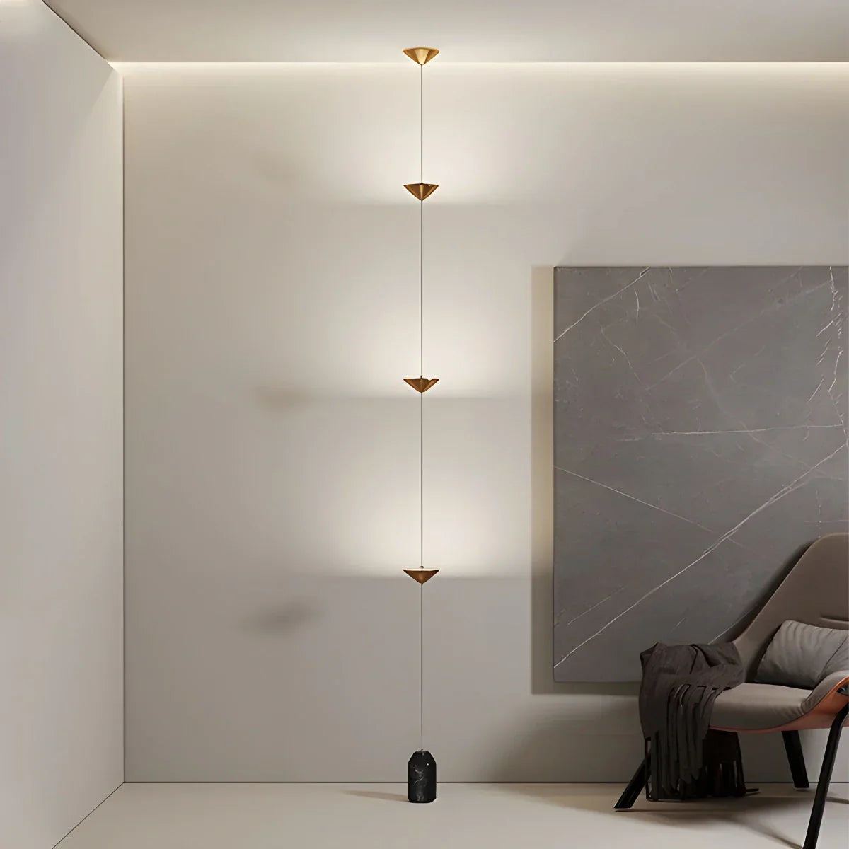 Oziller Floor to Ceiling Light